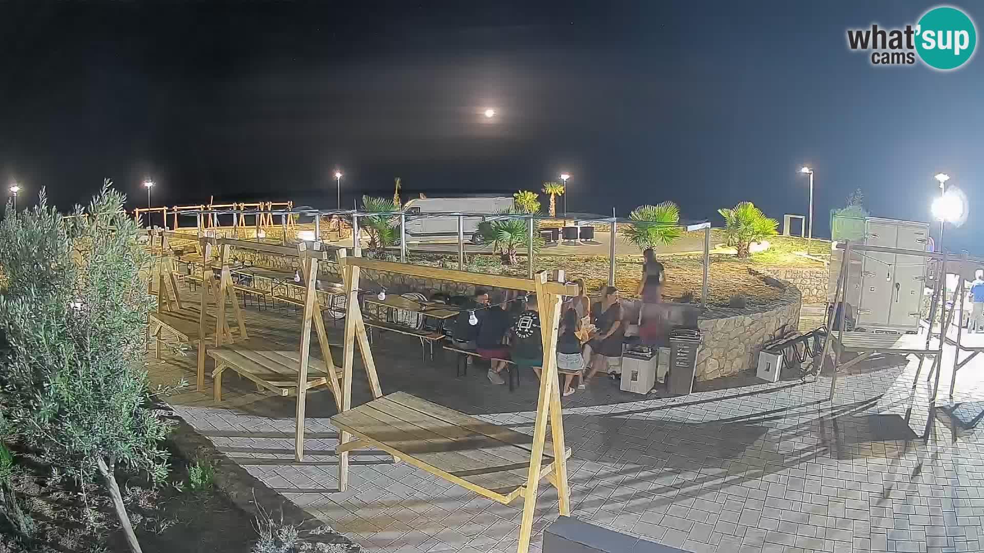 Webcam Mandre – Palco estivo Velika điga | Isola di Pag