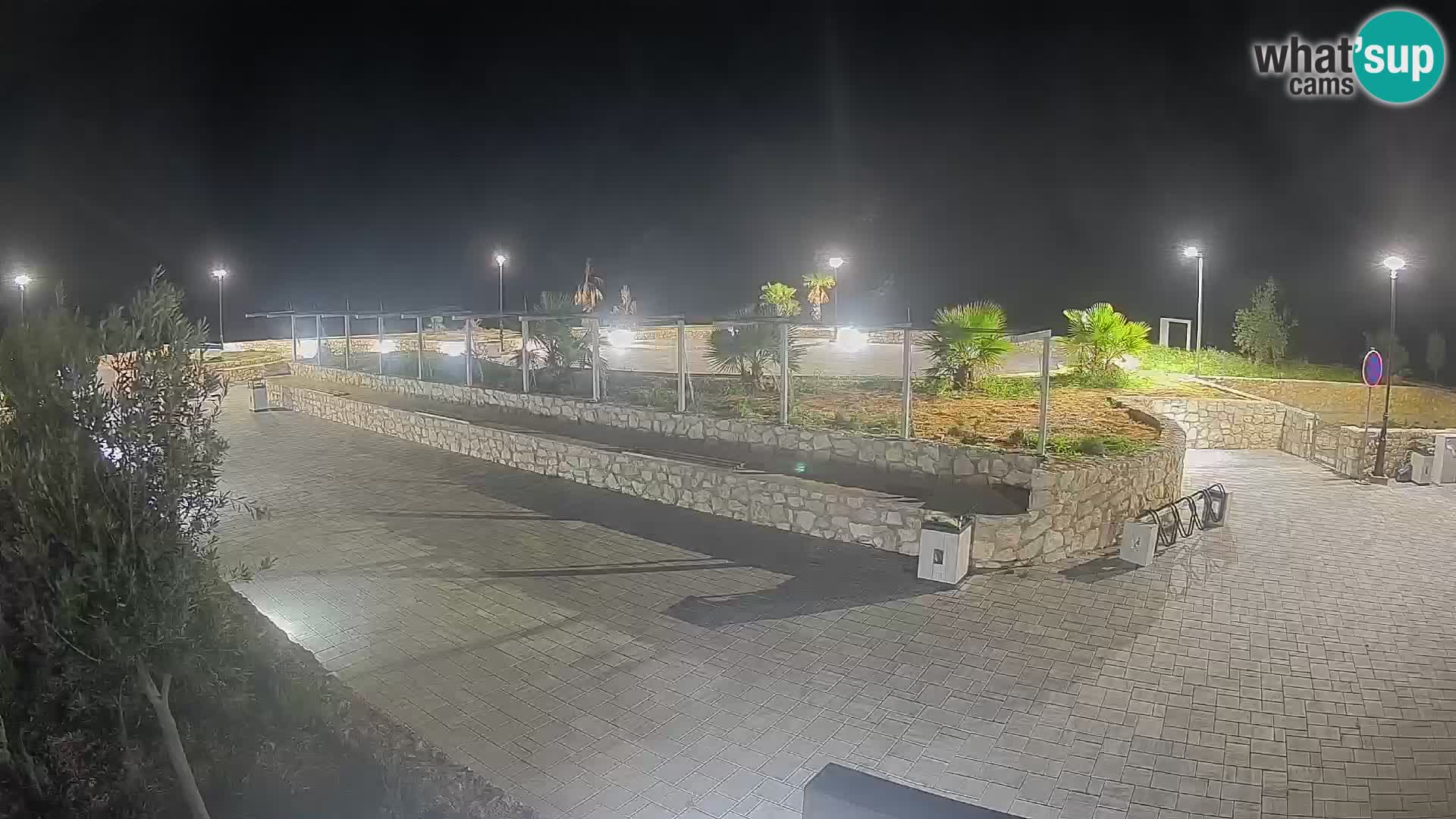 Webcam Mandre – Scène estivale Velika điga | Île de Pag
