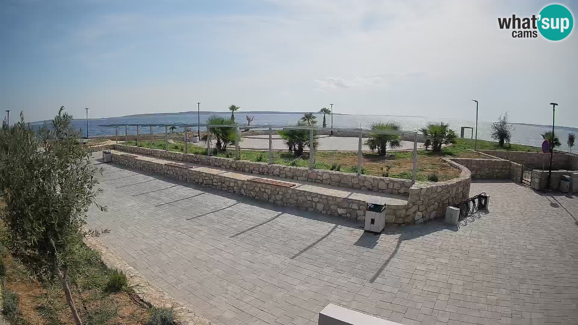 Webcam Mandre – Escenario de verano Velika điga | Isla de Pag
