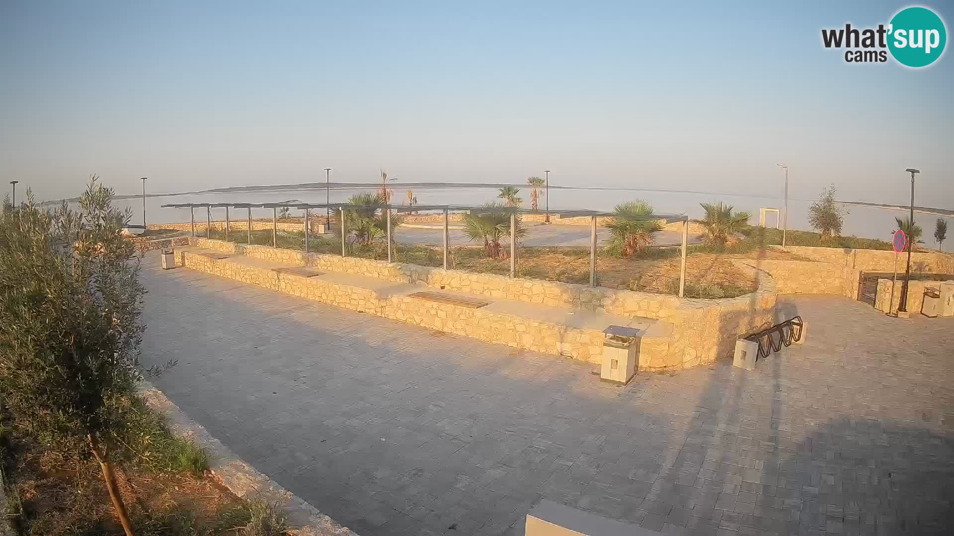 Mandre Summer Stage Webcam – Velika điga | Pag Island