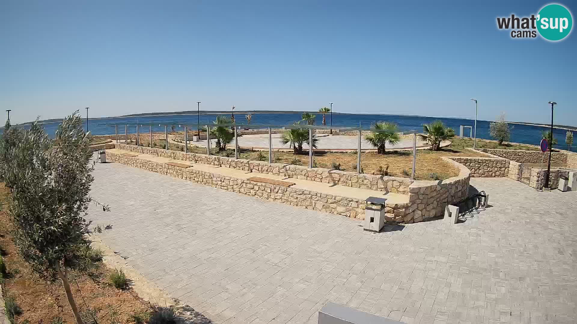 Webcam Mandre – Palco estivo Velika điga | Isola di Pag