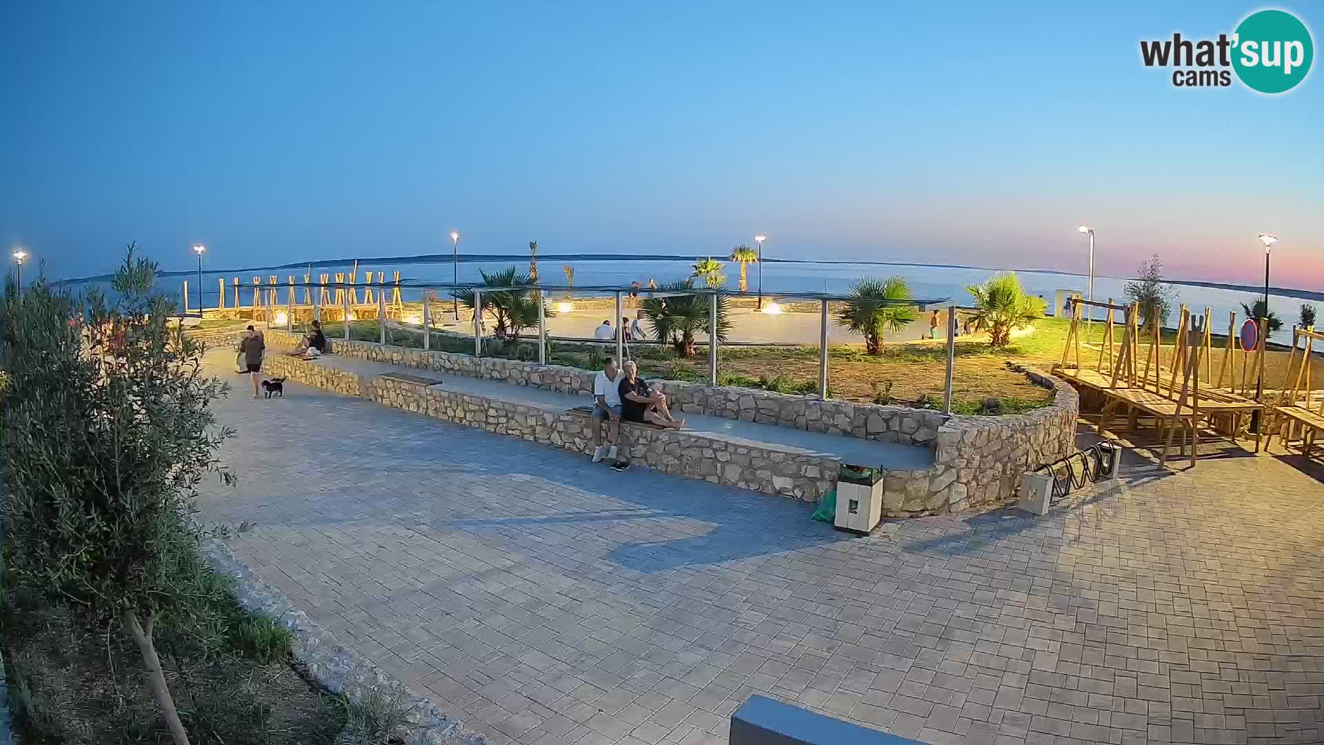 Webcam Mandre – Palco estivo Velika điga | Isola di Pag
