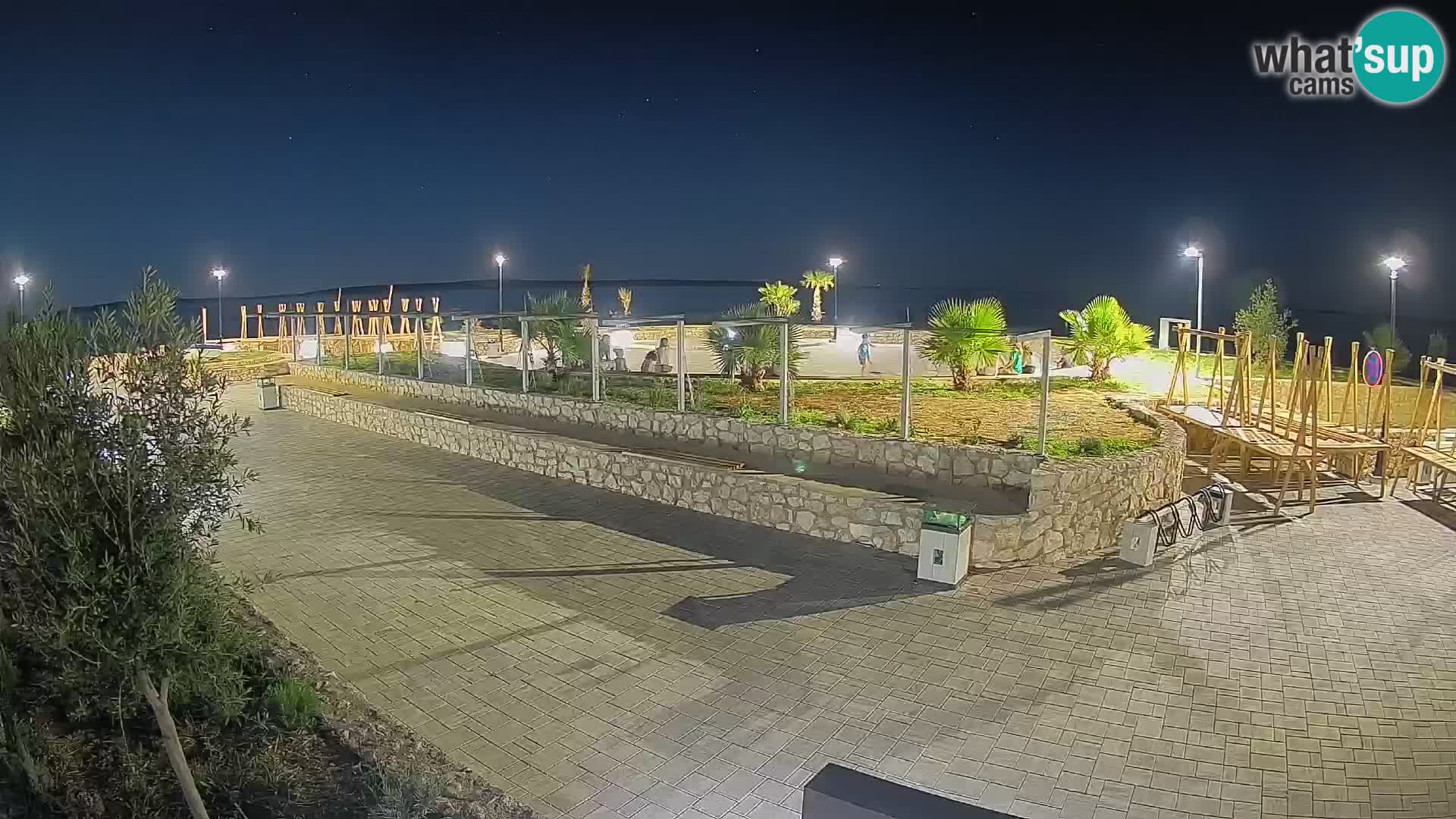 Mandre Summer Stage Webcam – Velika điga | Pag Island