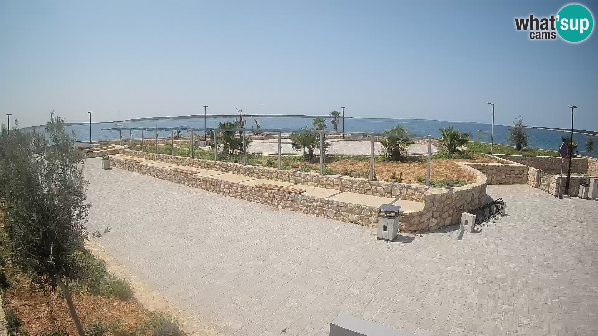 Mandre Summer Stage Webcam – Velika điga | Pag Island