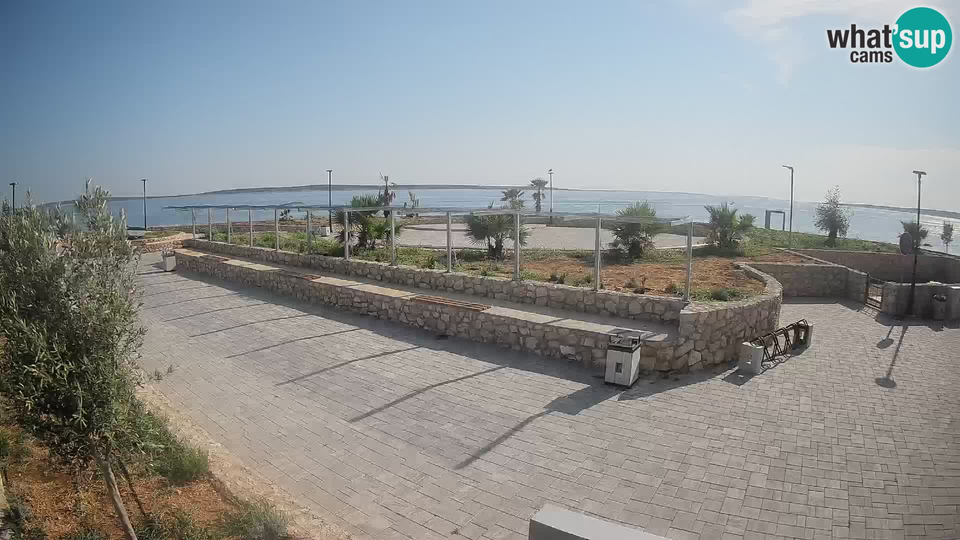 Webcam Mandre – Scène estivale Velika điga | Île de Pag