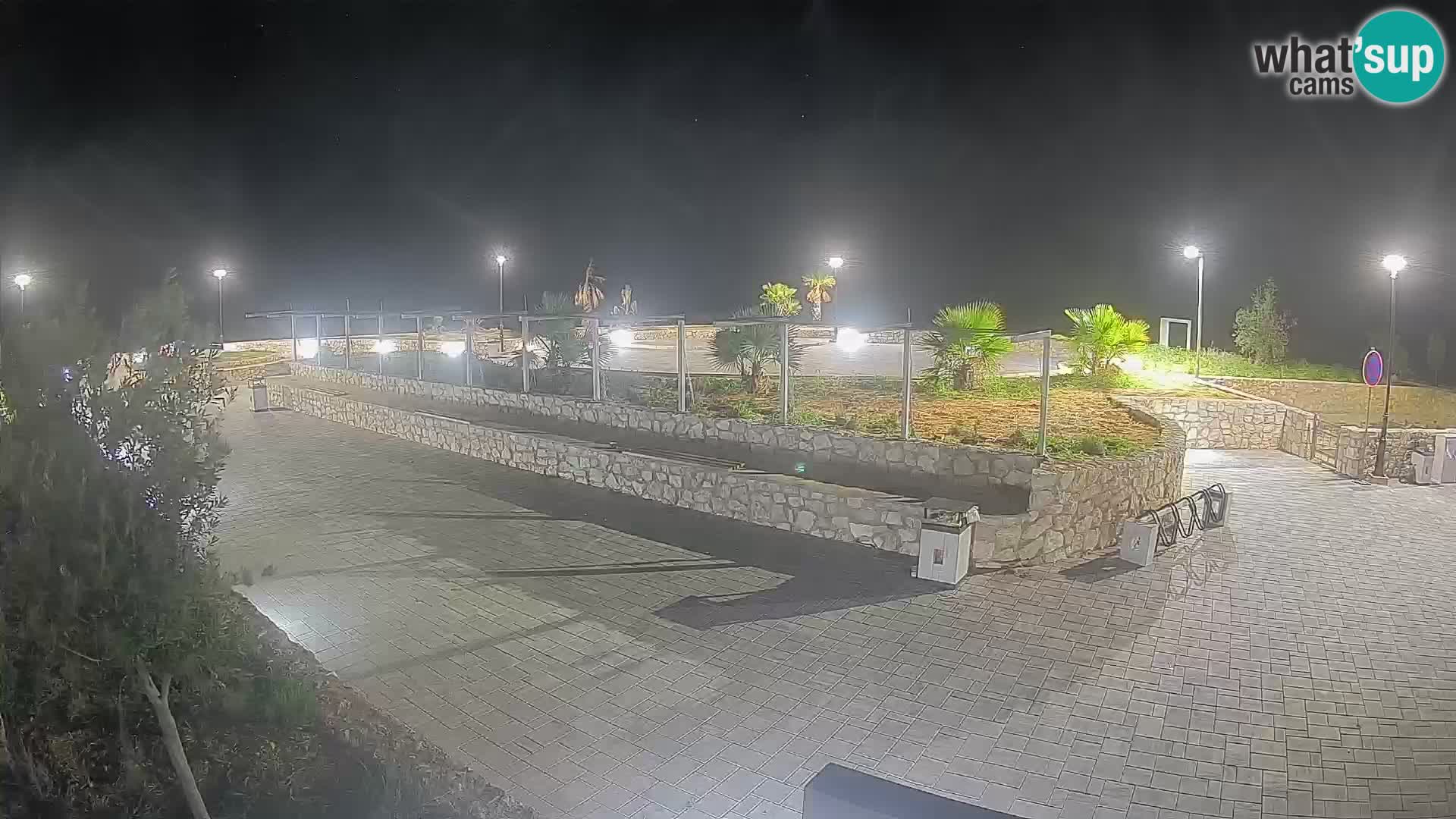 Webcam Mandre – Scène estivale Velika điga | Île de Pag
