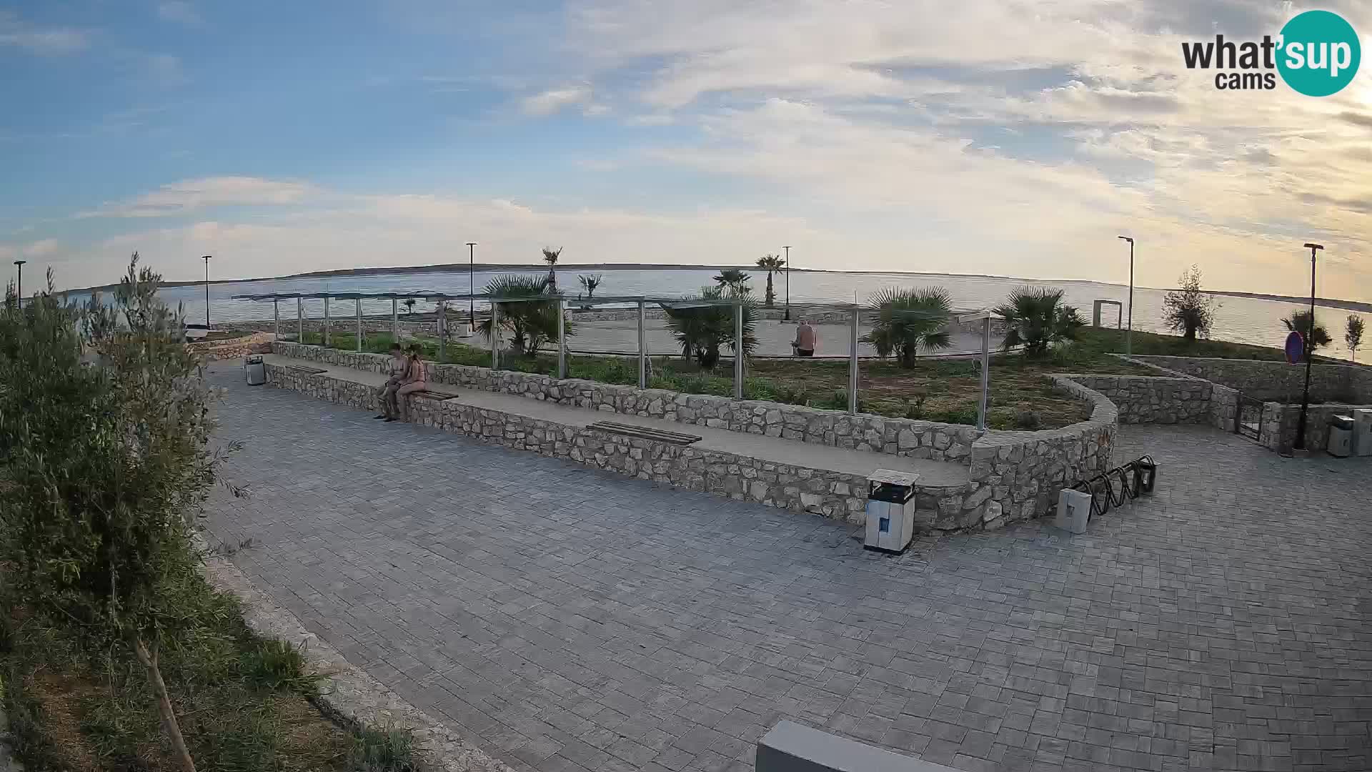 Webcam Mandre – Palco estivo Velika điga | Isola di Pag