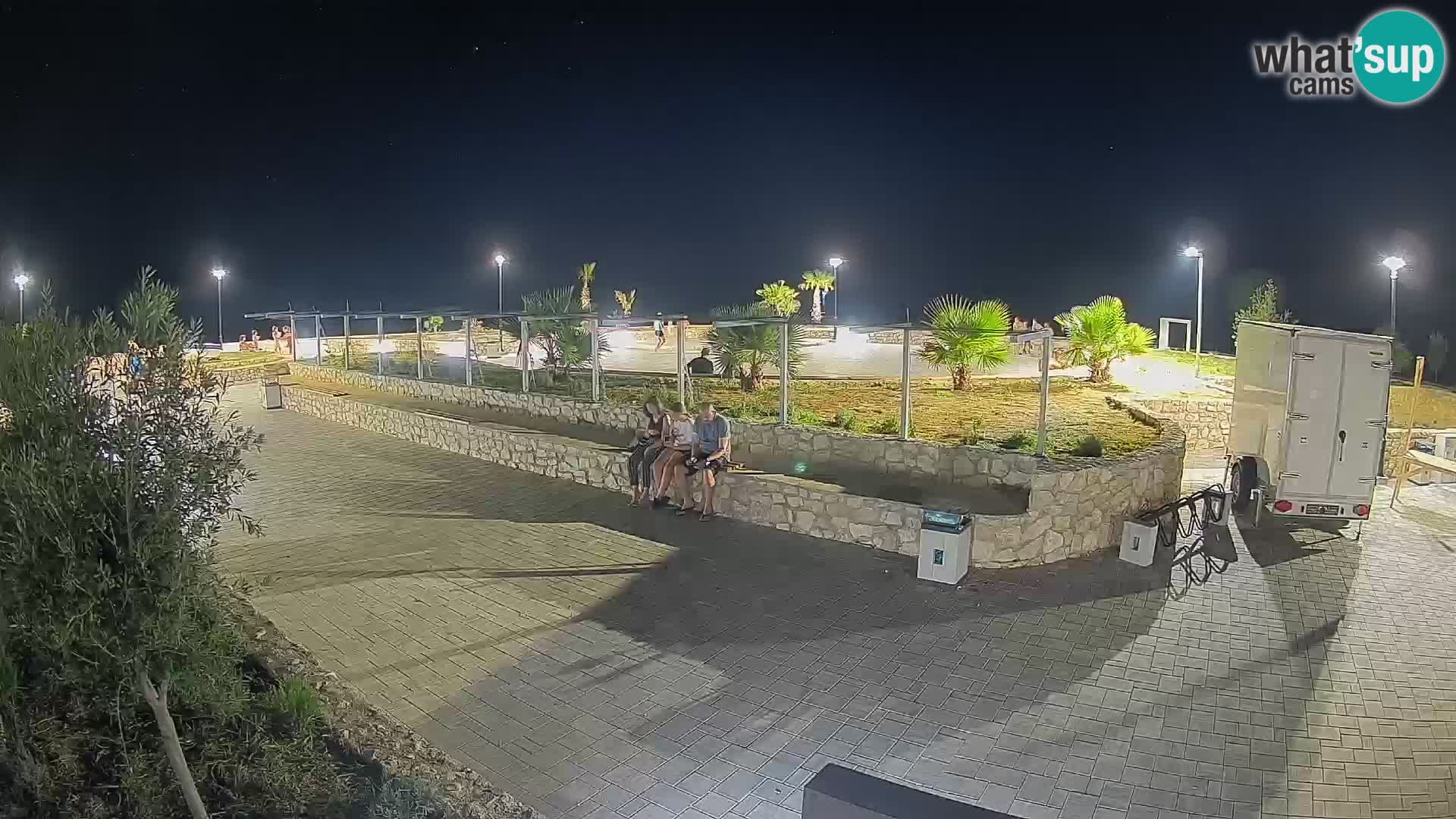 Mandre Summer Stage Webcam – Velika điga | Pag Island