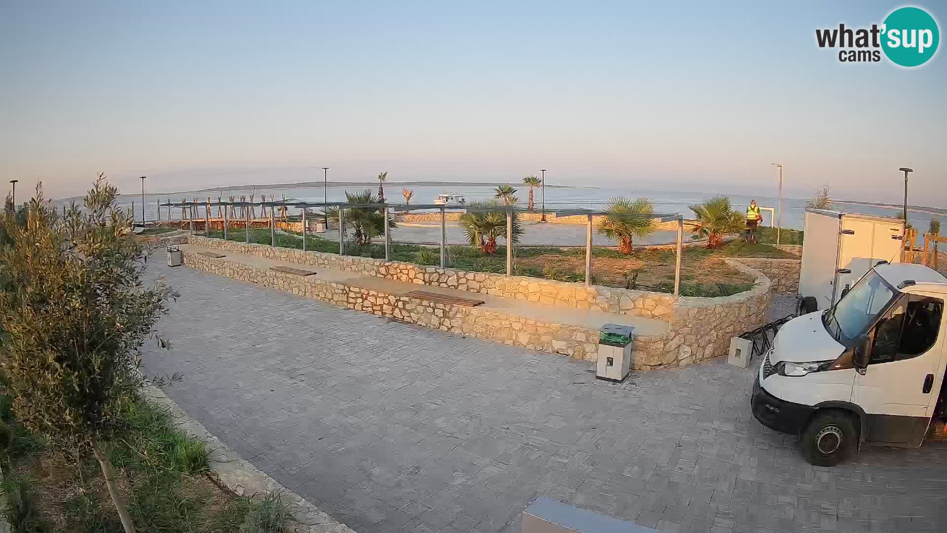 Webcam Mandre – Palco estivo Velika điga | Isola di Pag