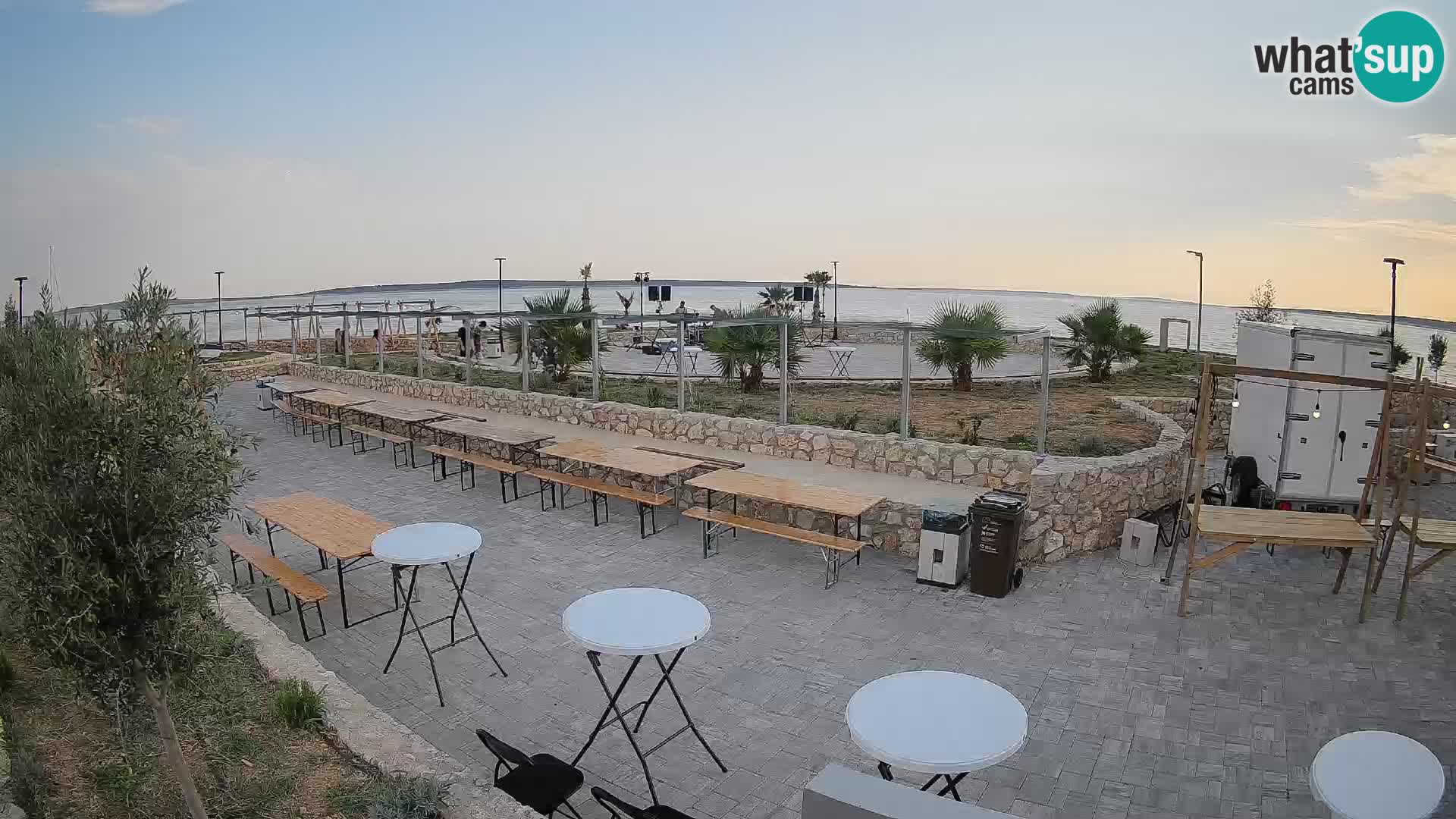 Webcam Mandre – Palco estivo Velika điga | Isola di Pag
