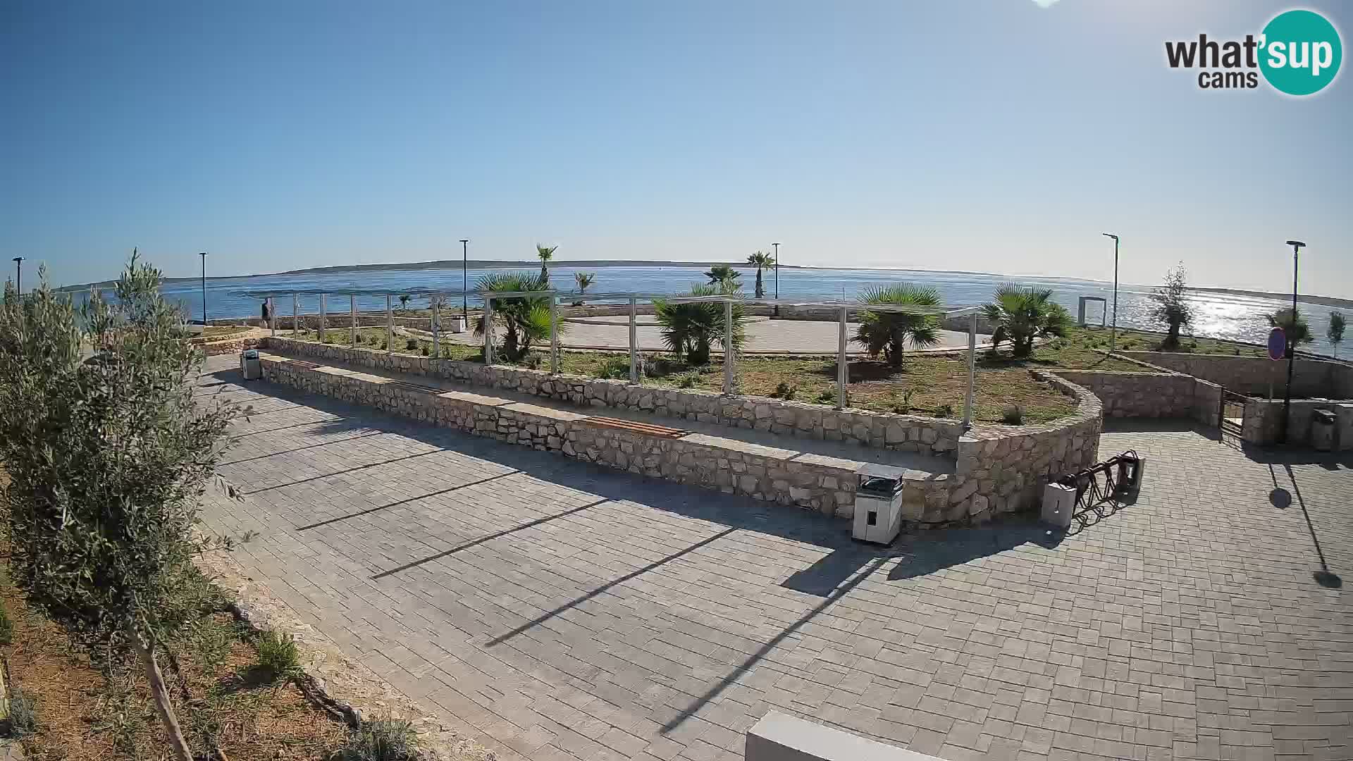 Webcam Mandre – Scène estivale Velika điga | Île de Pag