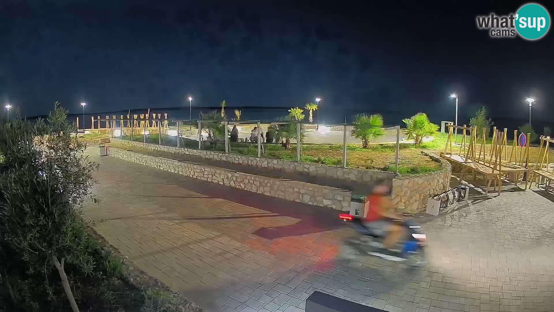 Mandre Summer Stage Webcam – Velika điga | Pag Island