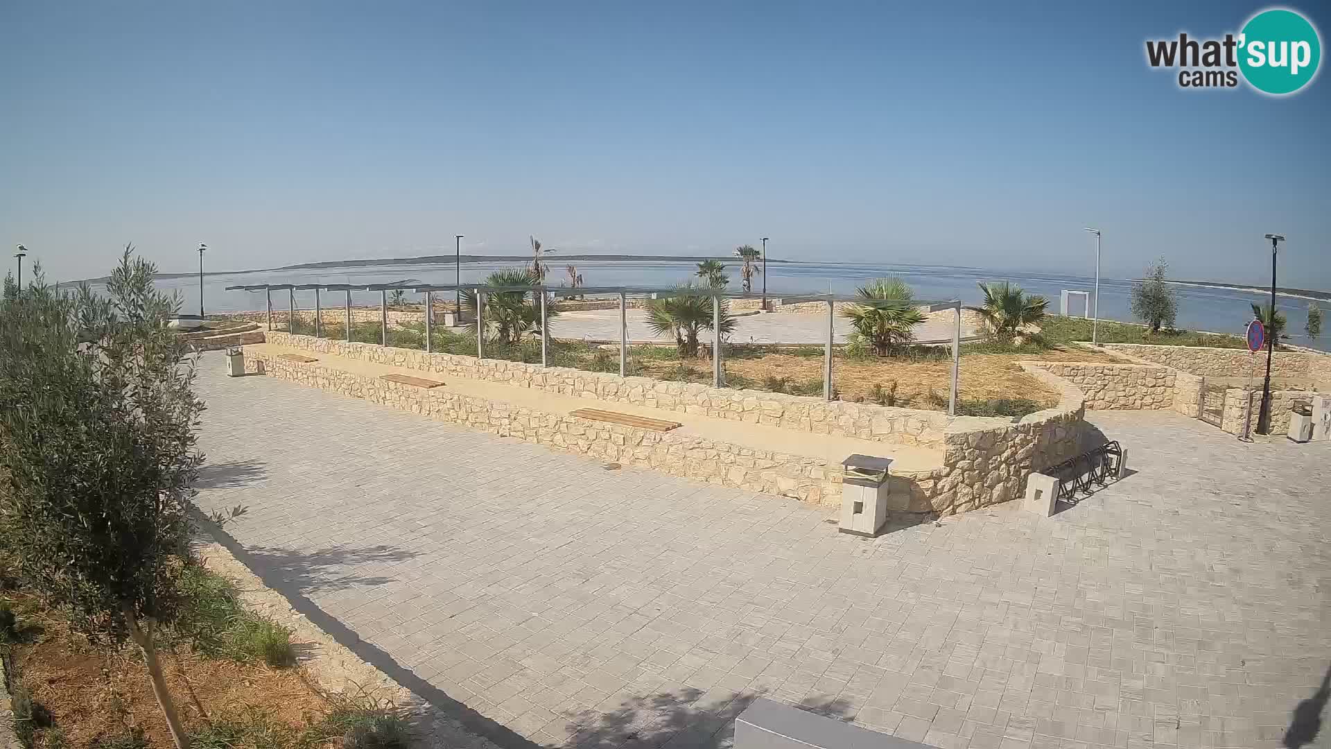 Mandre Summer Stage Webcam – Velika điga | Pag Island