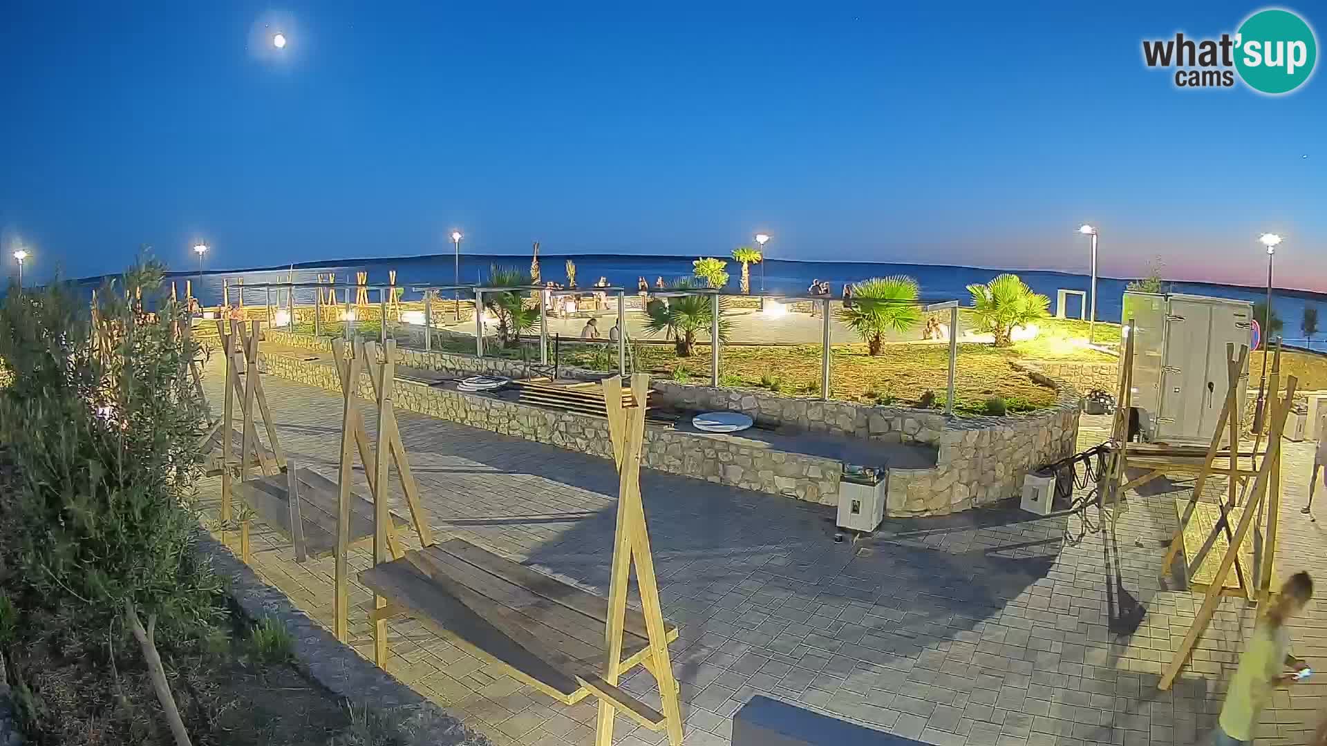 Mandre Sommerbühne Webcam – Velika điga | Insel Pag