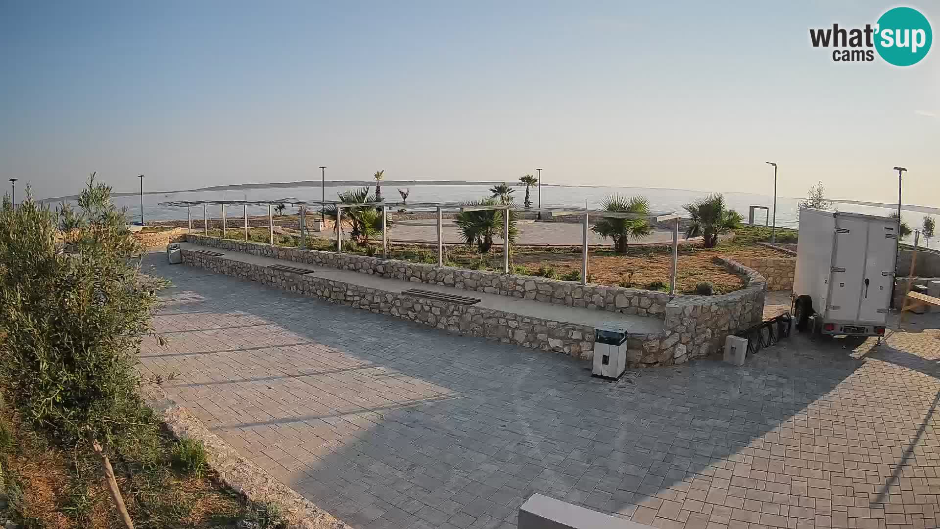 Webcam Mandre – Palco estivo Velika điga | Isola di Pag
