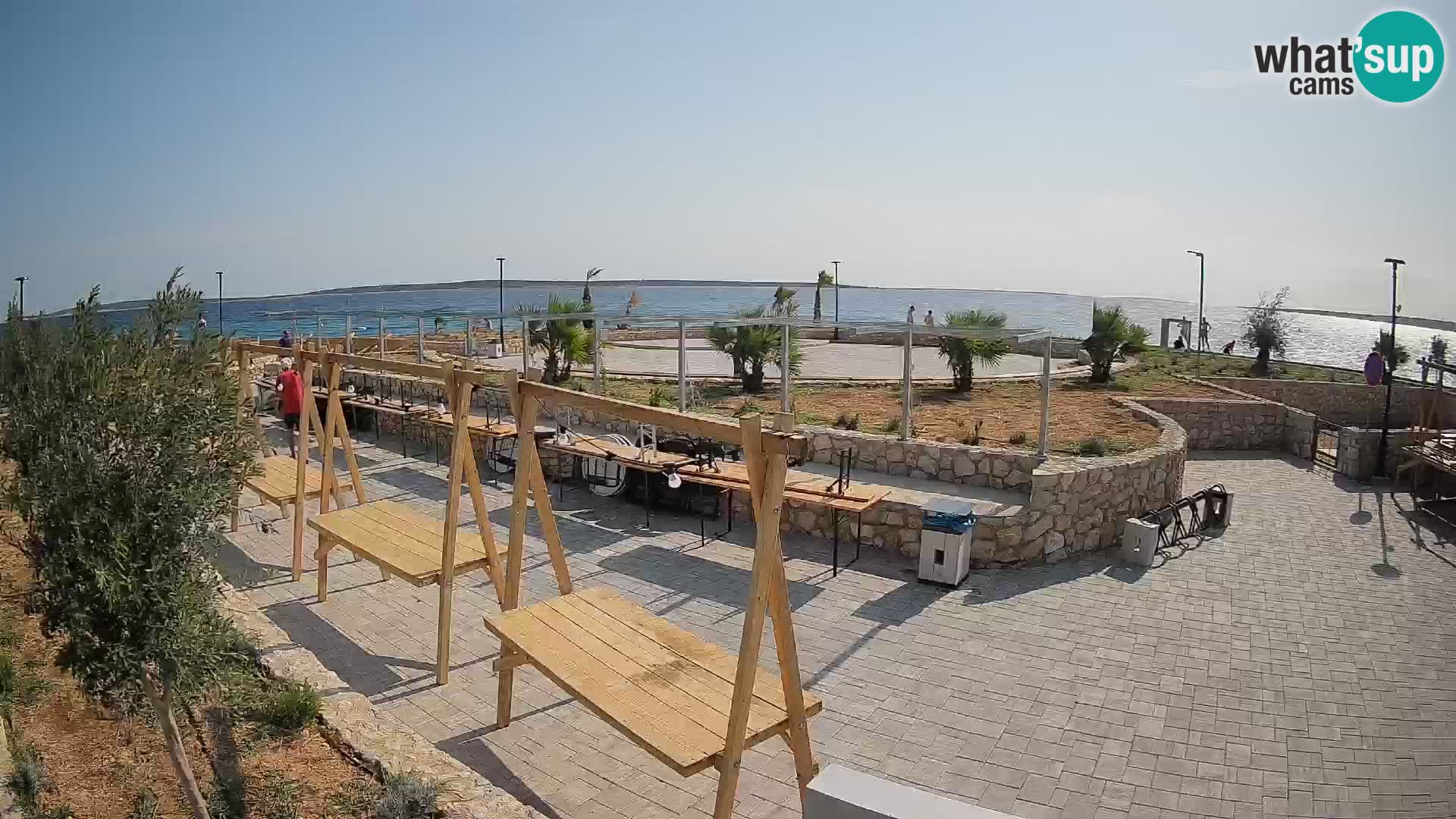 Webcam Mandre – Palco estivo Velika điga | Isola di Pag