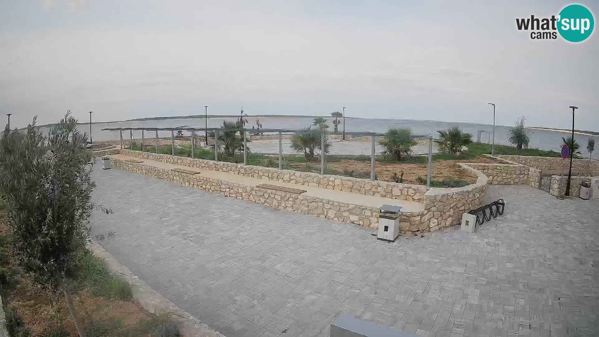 Webcam Mandre – Escenario de verano Velika điga | Isla de Pag