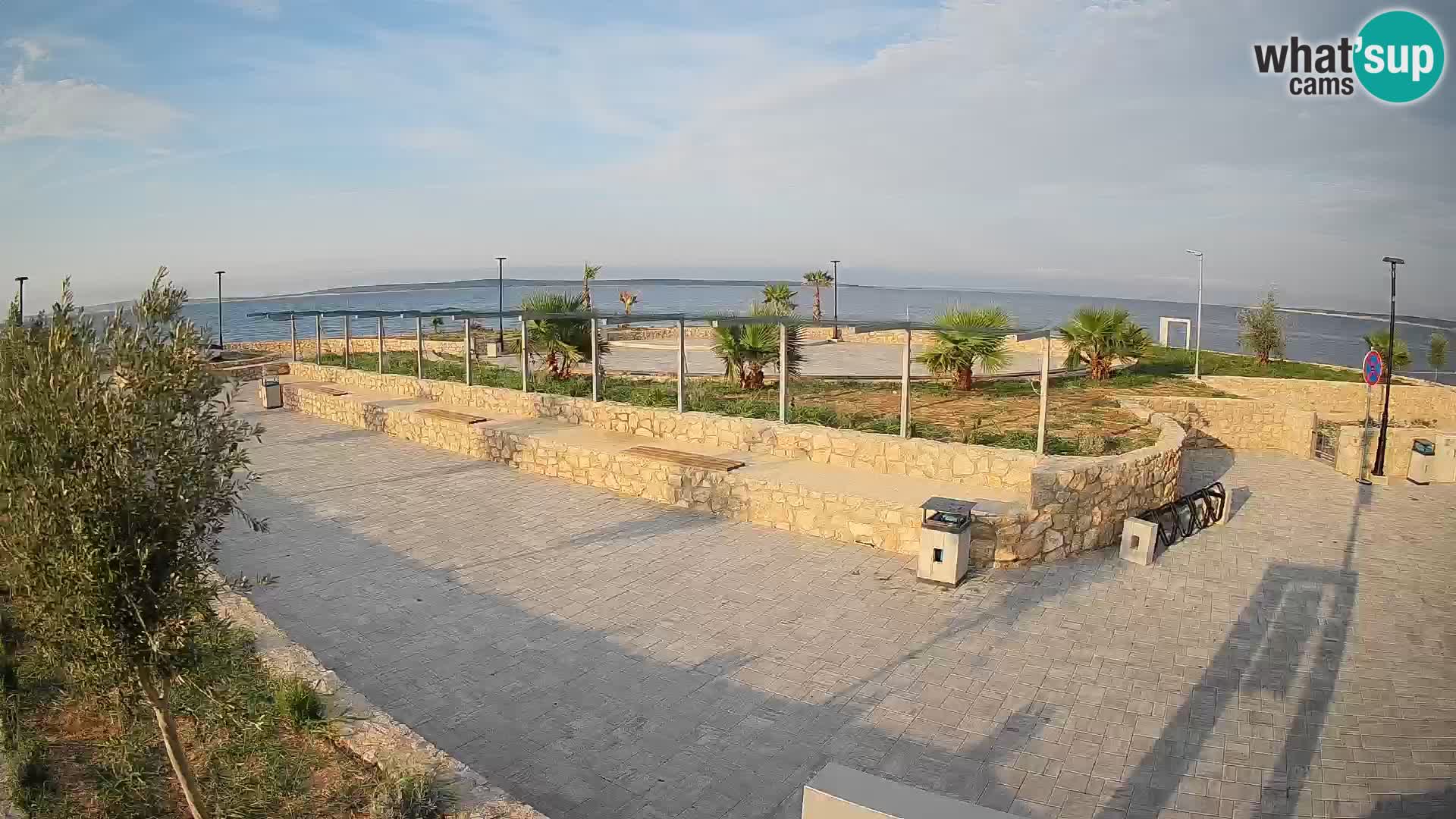 Mandre Summer Stage Webcam – Velika điga | Pag Island