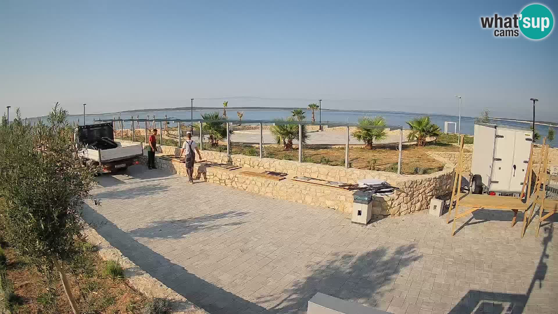 Mandre Sommerbühne Webcam – Velika điga | Insel Pag