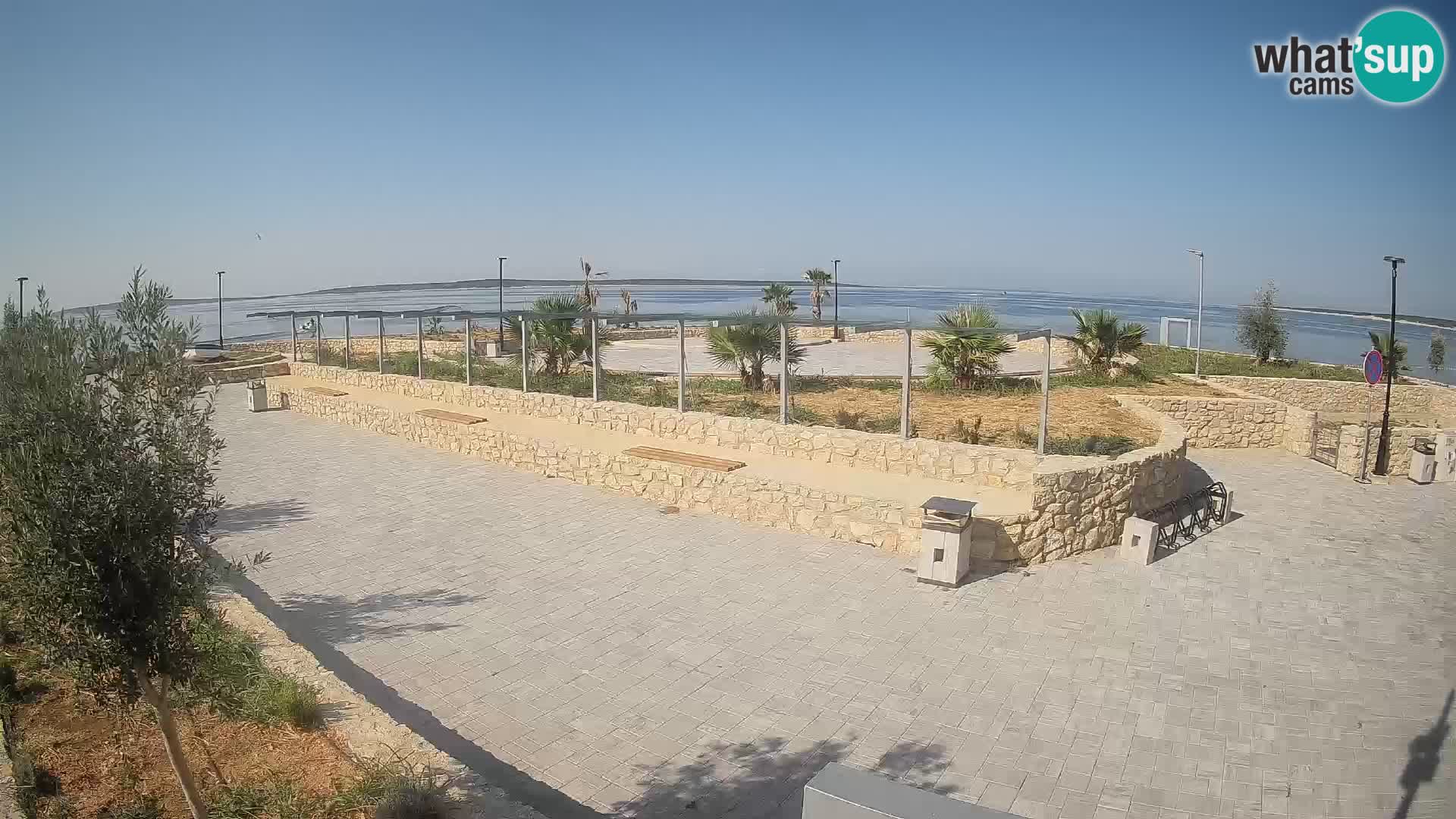 Webcam Mandre – Escenario de verano Velika điga | Isla de Pag
