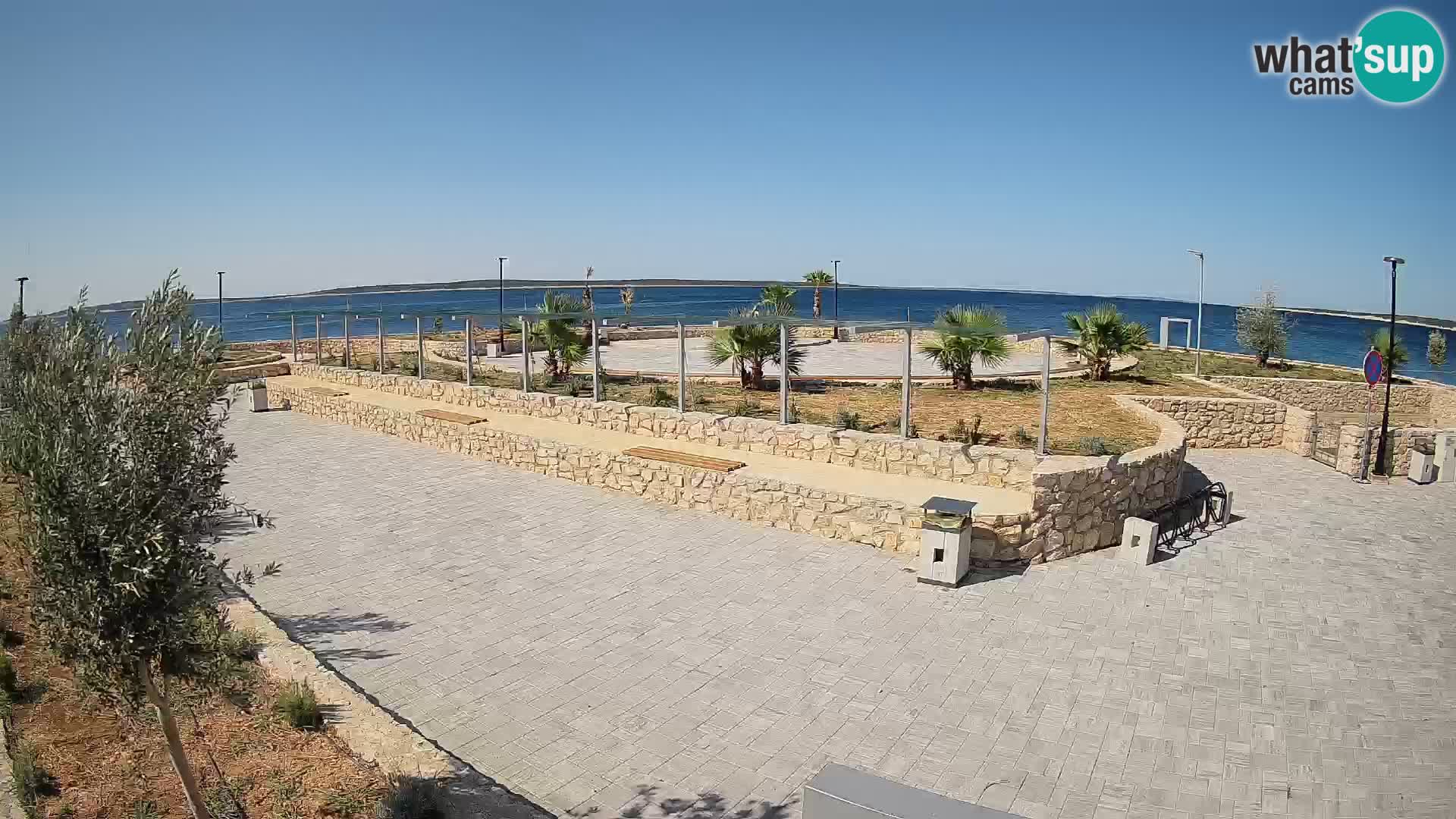 Mandre Sommerbühne Webcam – Velika điga | Insel Pag