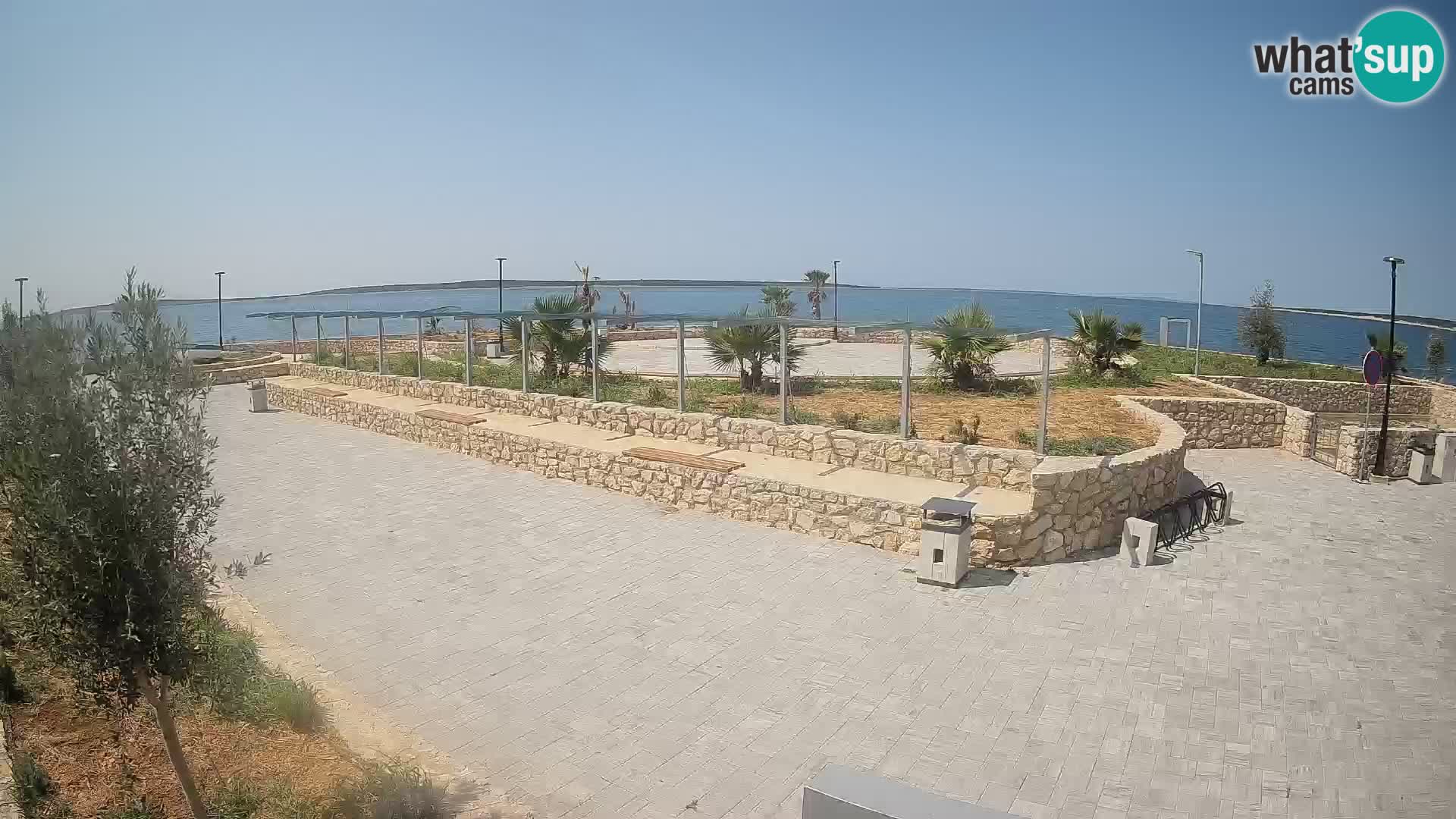 Webcam Mandre – Palco estivo Velika điga | Isola di Pag