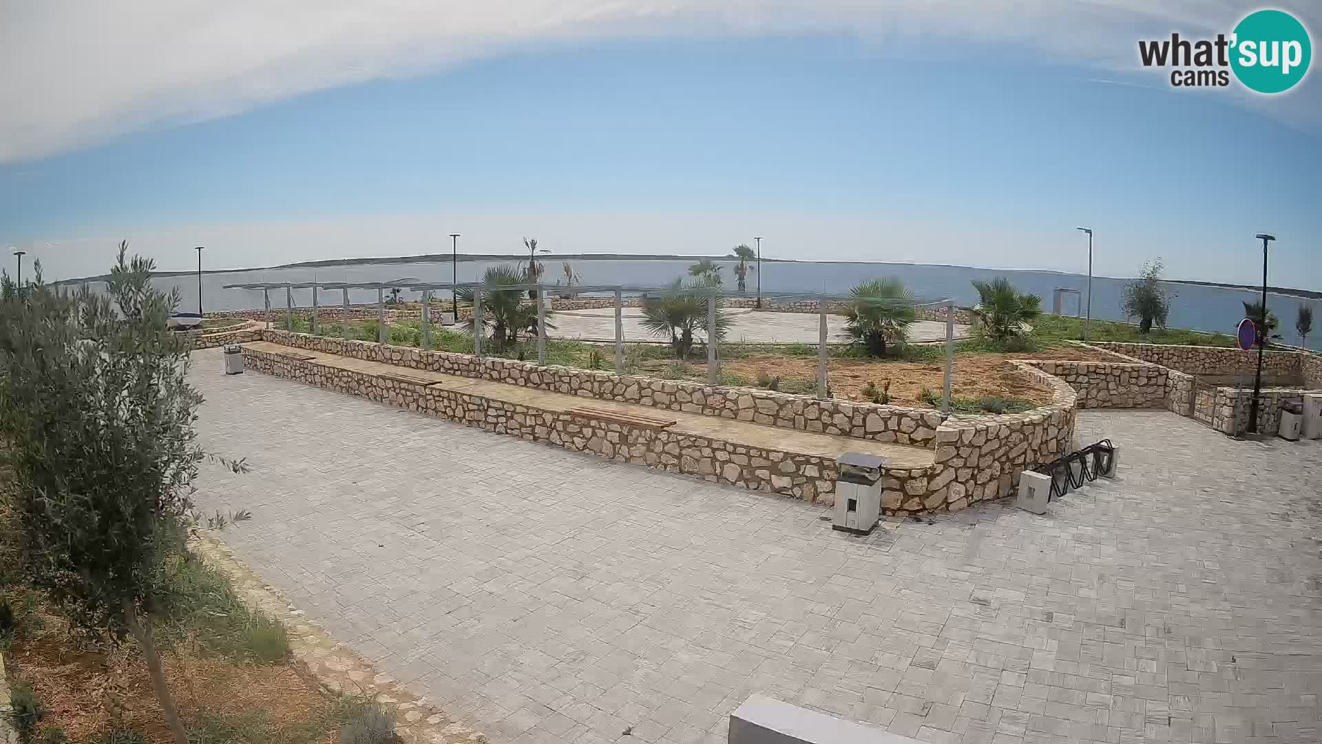 Webcam Mandre – Palco estivo Velika điga | Isola di Pag