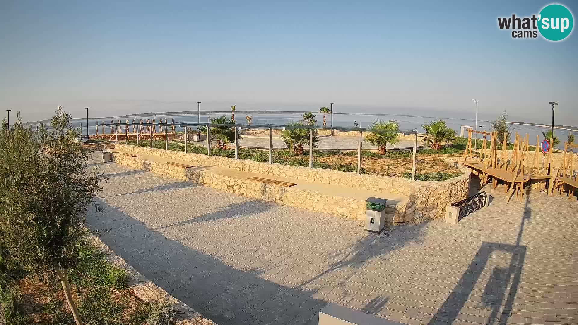 Mandre Summer Stage Webcam – Velika điga | Pag Island