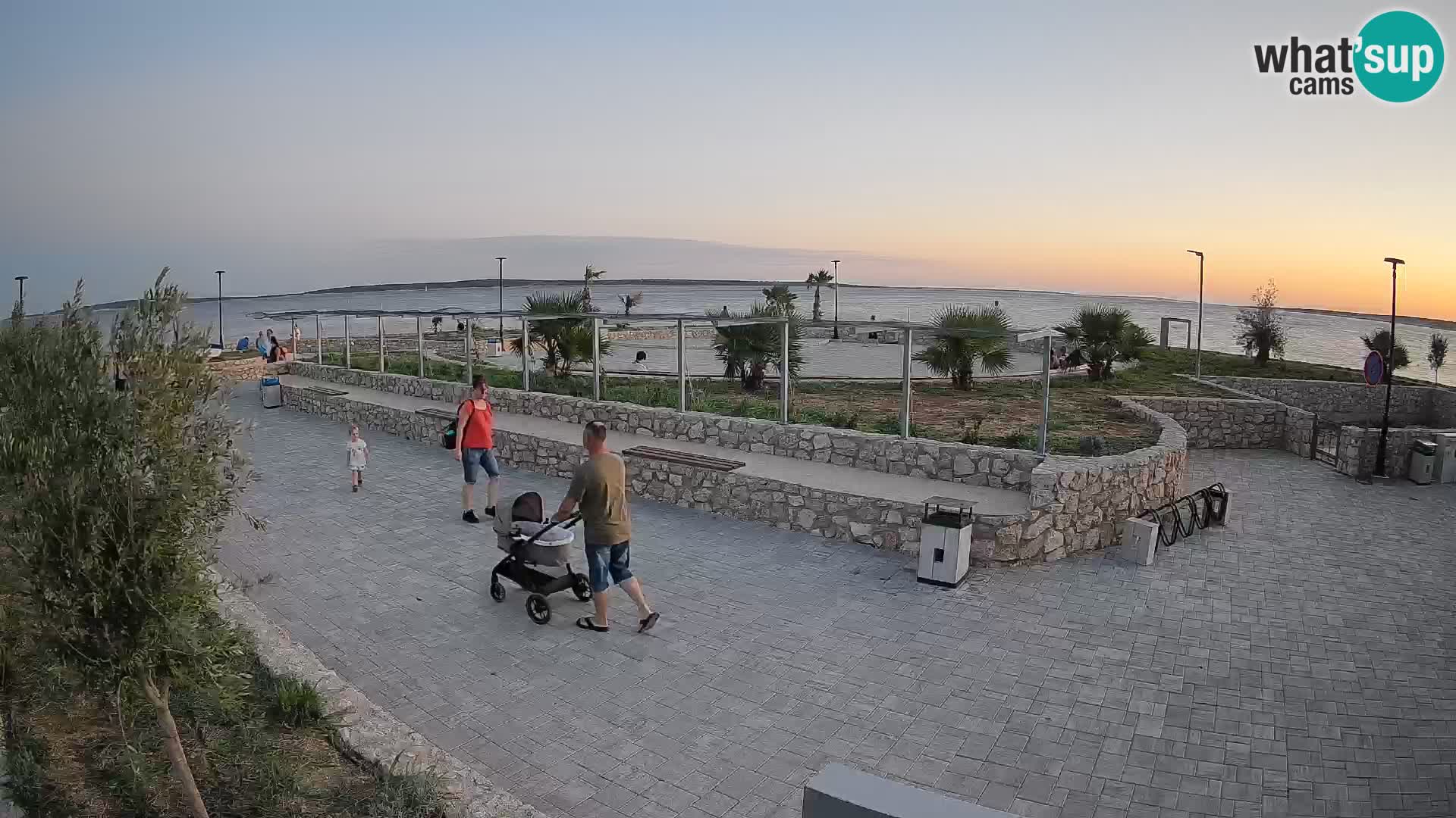 Mandre Summer Stage Webcam – Velika điga | Pag Island