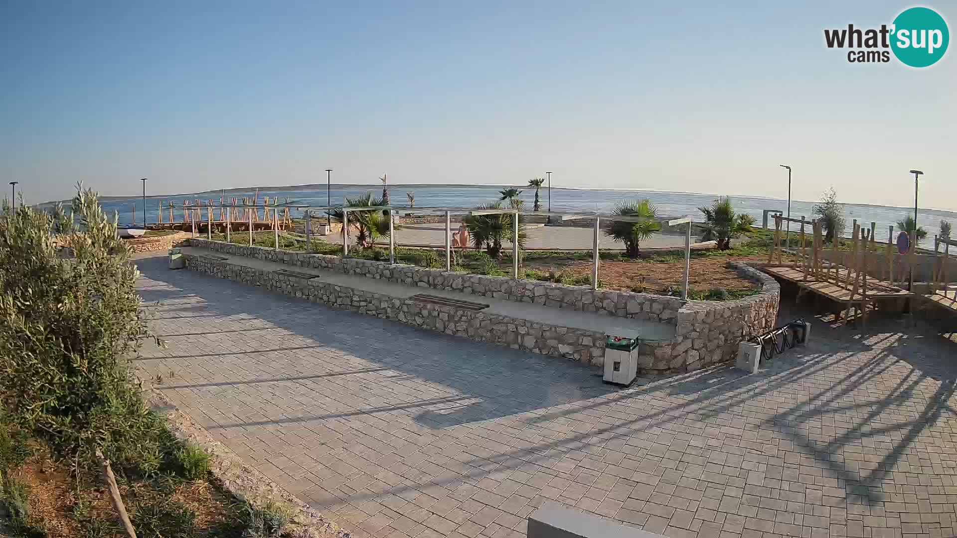 Mandre Summer Stage Webcam – Velika điga | Pag Island