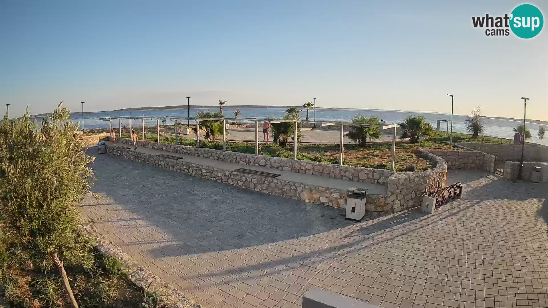 Mandre Summer Stage Webcam – Velika điga | Pag Island