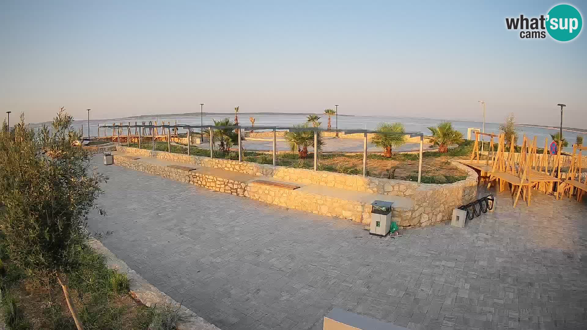 Webcam Mandre – Palco estivo Velika điga | Isola di Pag