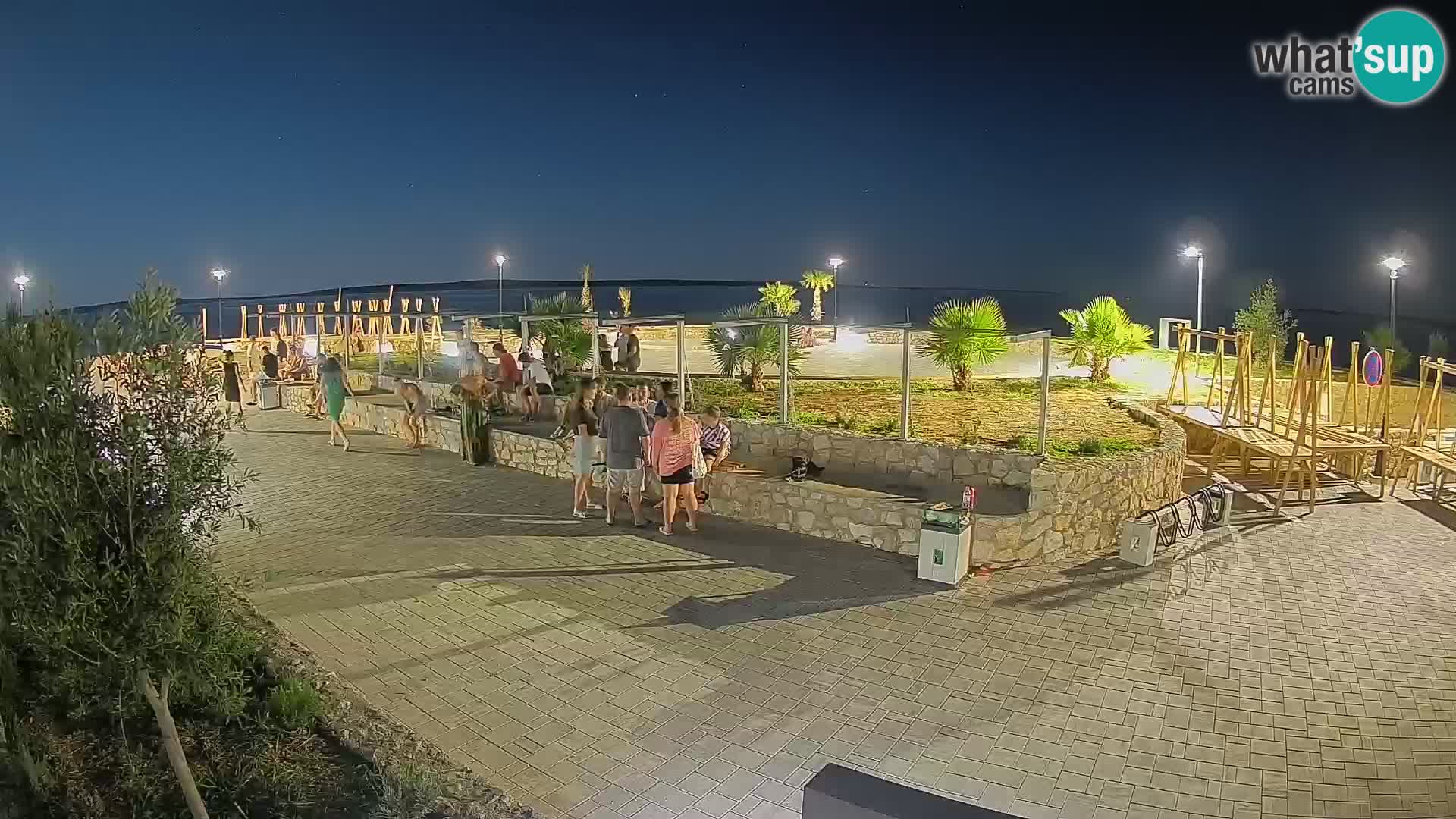 Webcam Mandre – Palco estivo Velika điga | Isola di Pag