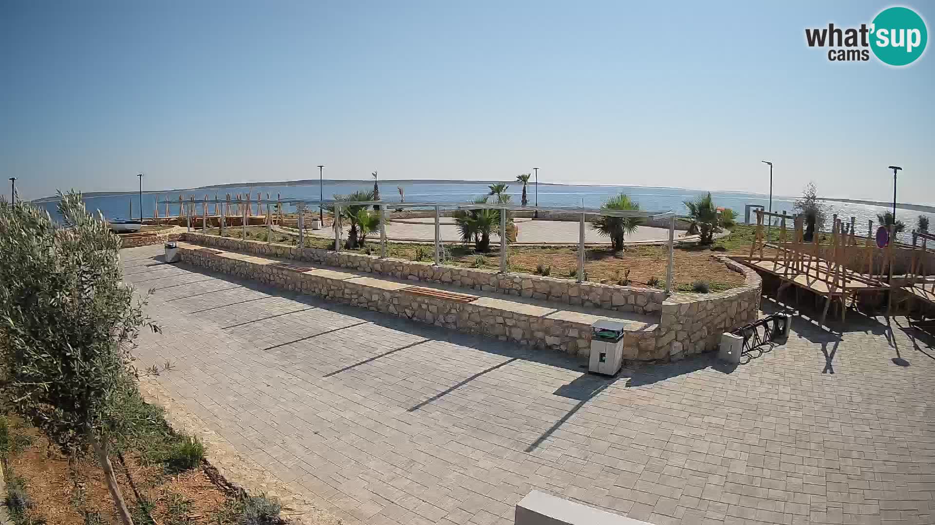 Mandre Sommerbühne Webcam – Velika điga | Insel Pag