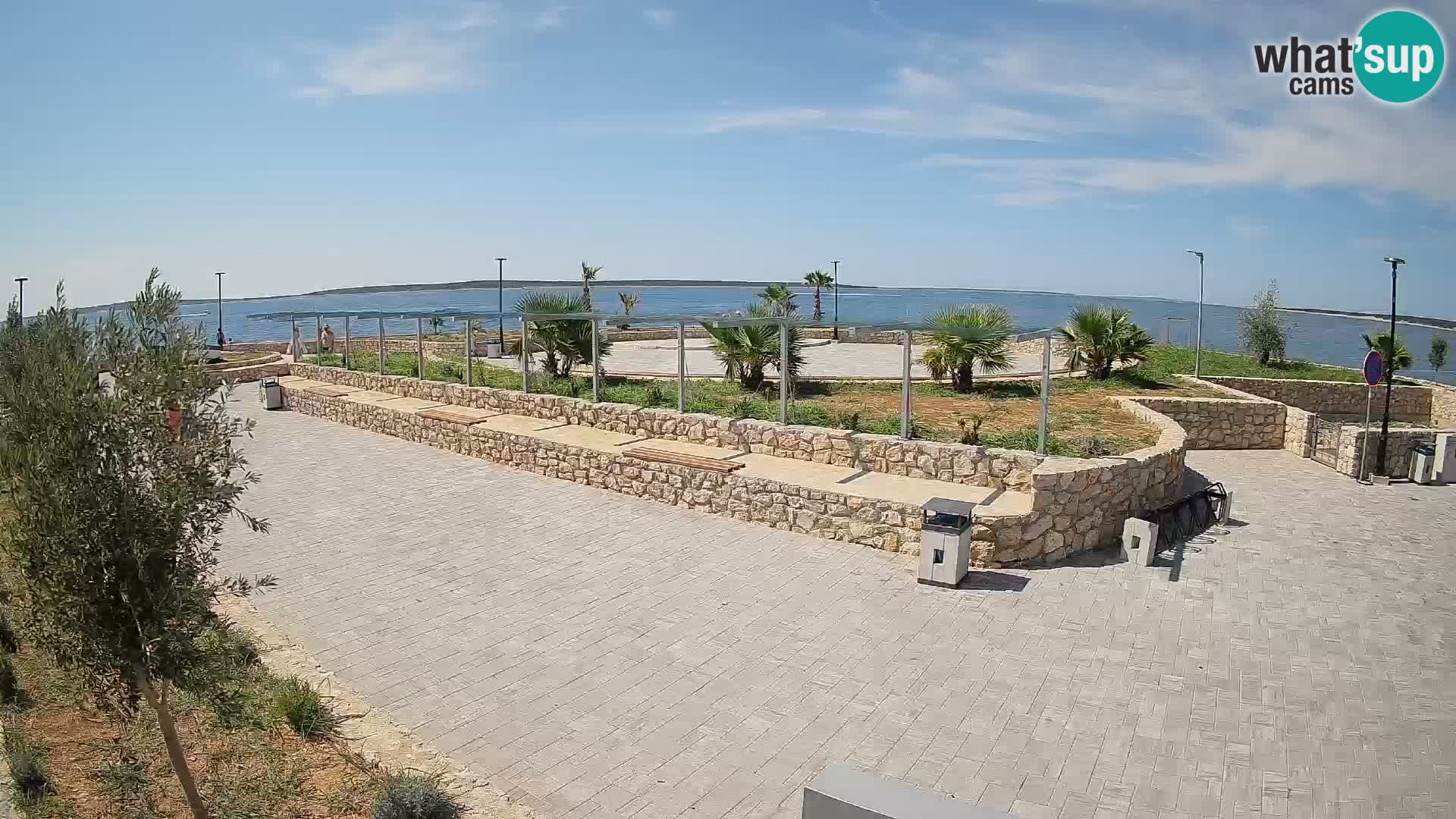 Webcam Mandre – Palco estivo Velika điga | Isola di Pag