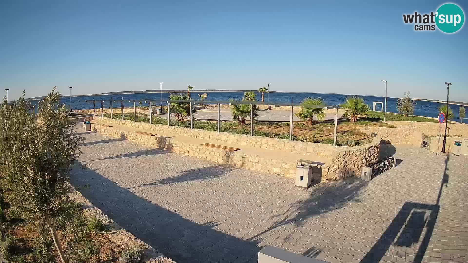 Mandre Summer Stage Webcam – Velika điga | Pag Island