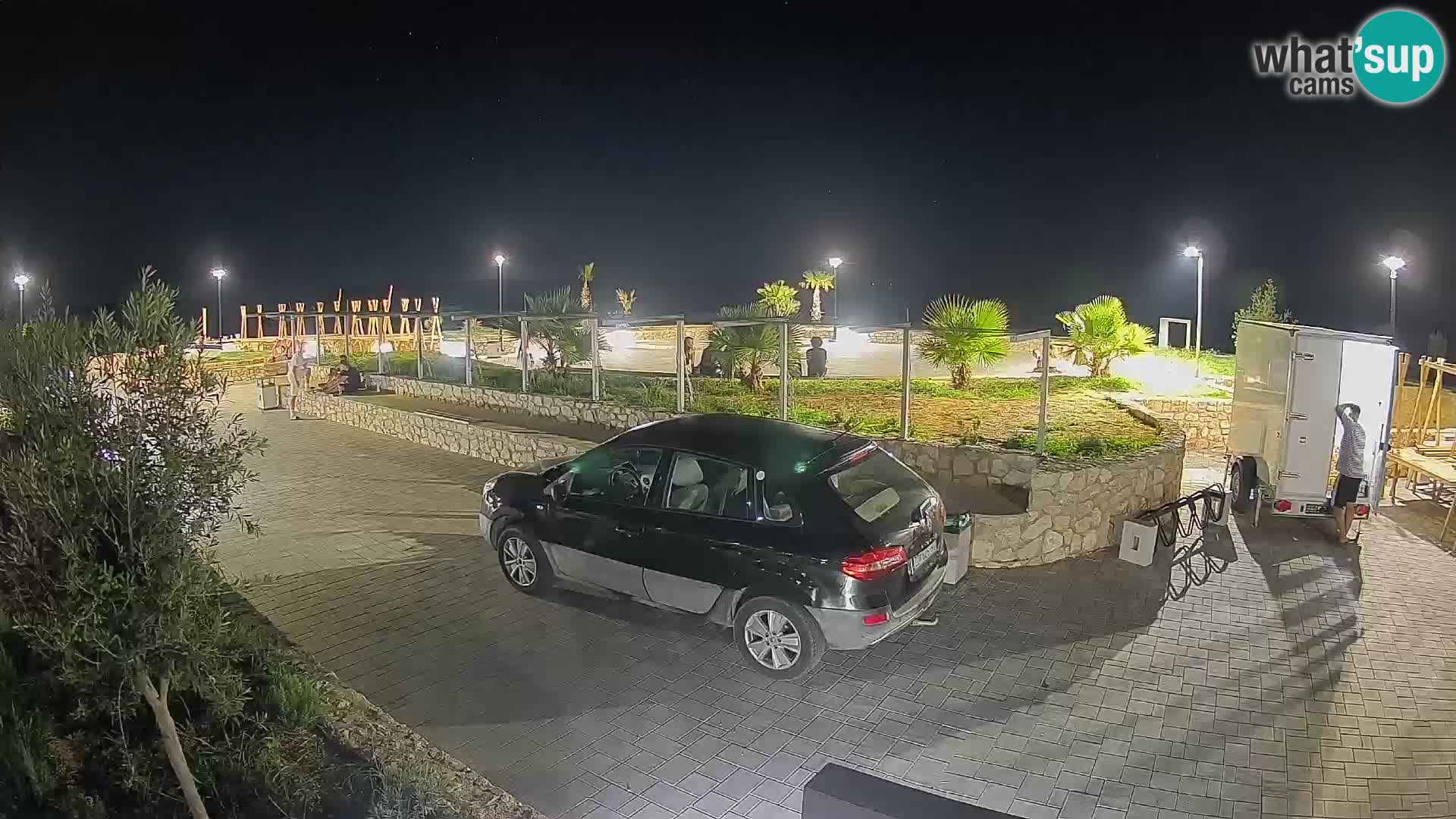 Webcam Mandre – Palco estivo Velika điga | Isola di Pag