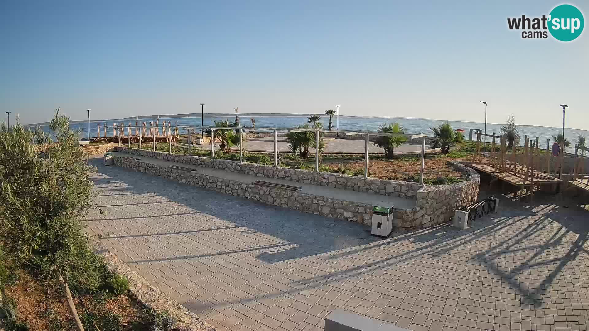 Mandre Sommerbühne Webcam – Velika điga | Insel Pag