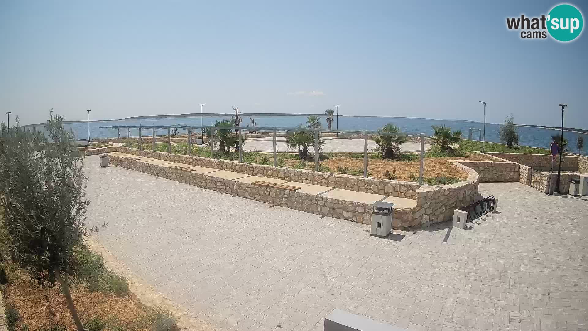 Webcam Mandre – Palco estivo Velika điga | Isola di Pag