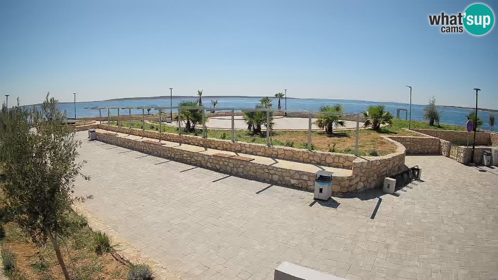 Mandre Summer Stage Webcam – Velika điga | Pag Island