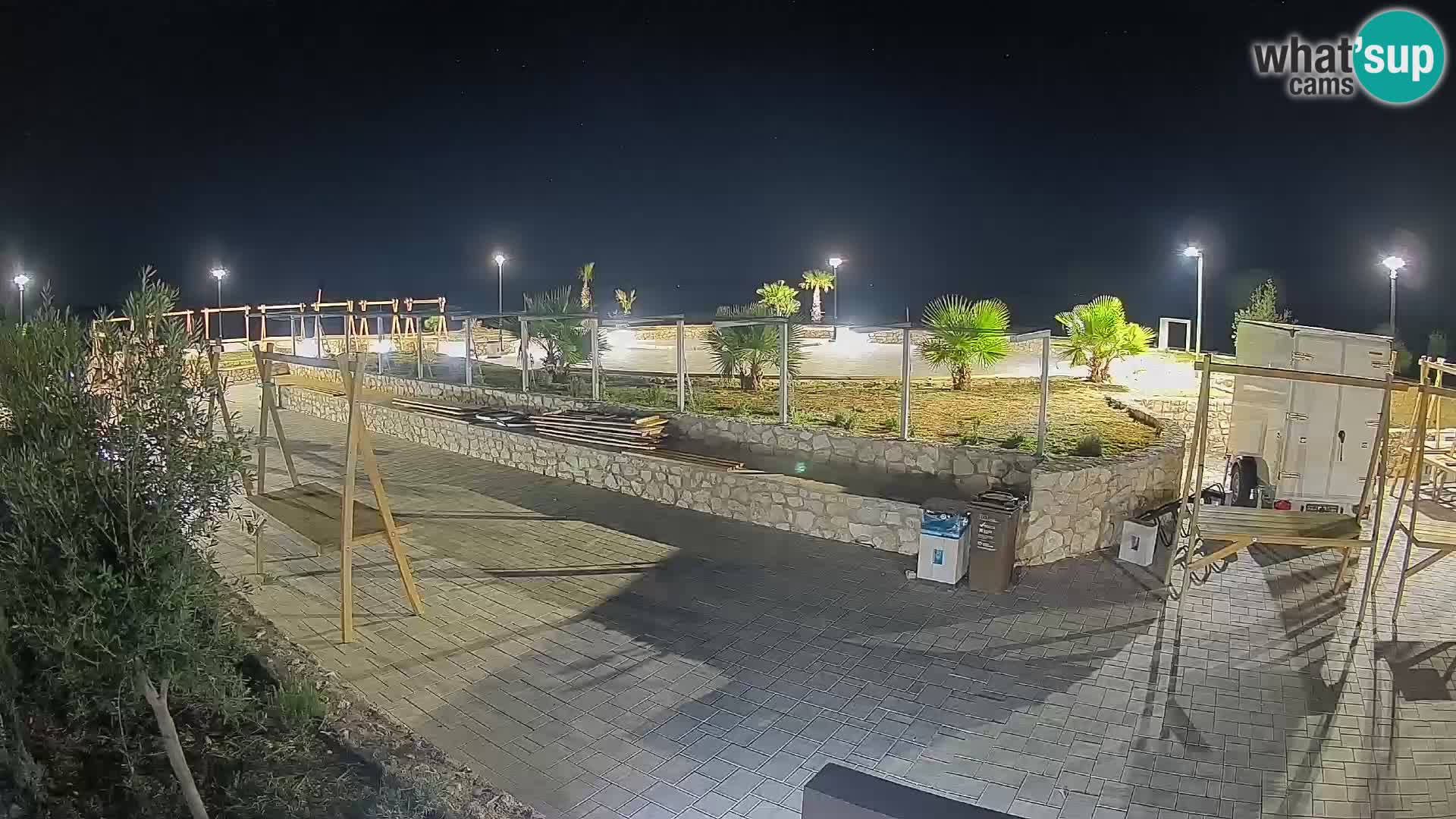 Webcam Mandre – Palco estivo Velika điga | Isola di Pag