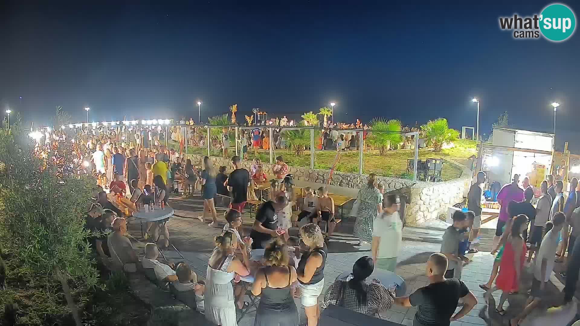 Mandre Sommerbühne Webcam – Velika điga | Insel Pag