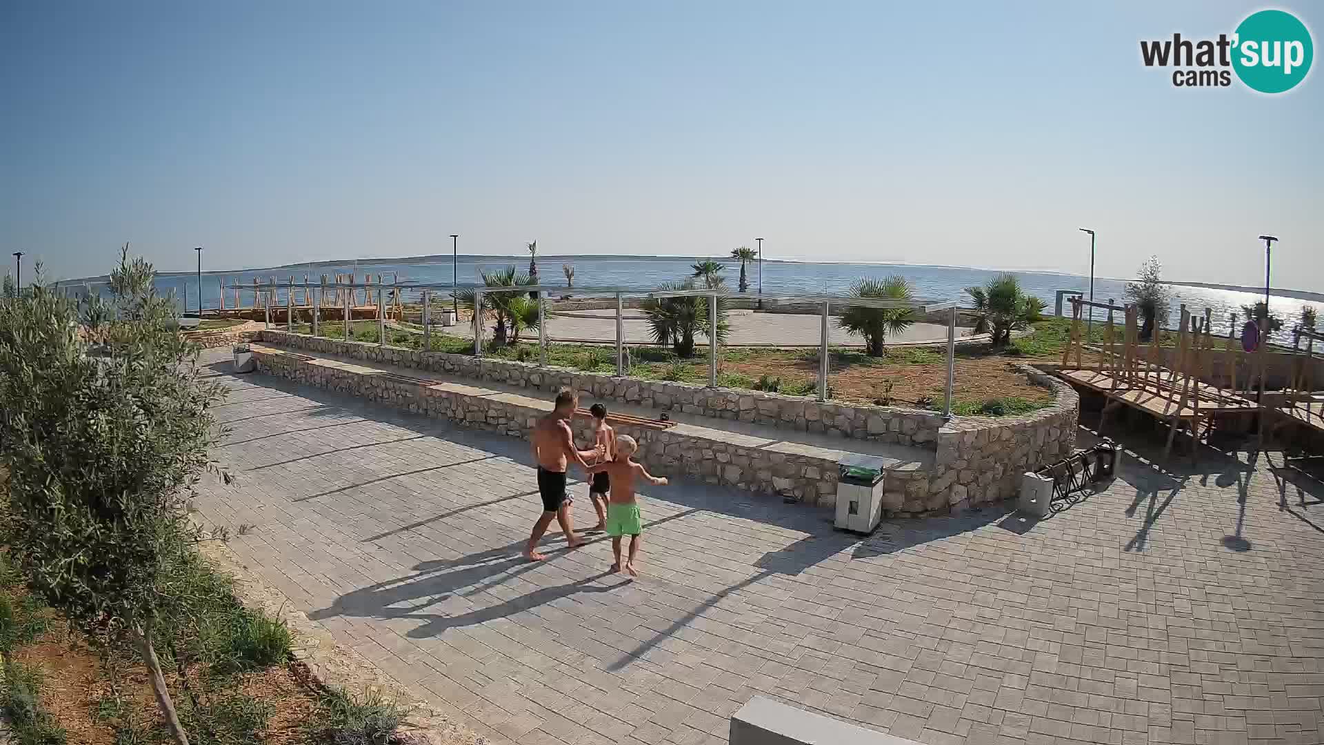 Mandre Summer Stage Webcam – Velika điga | Pag Island
