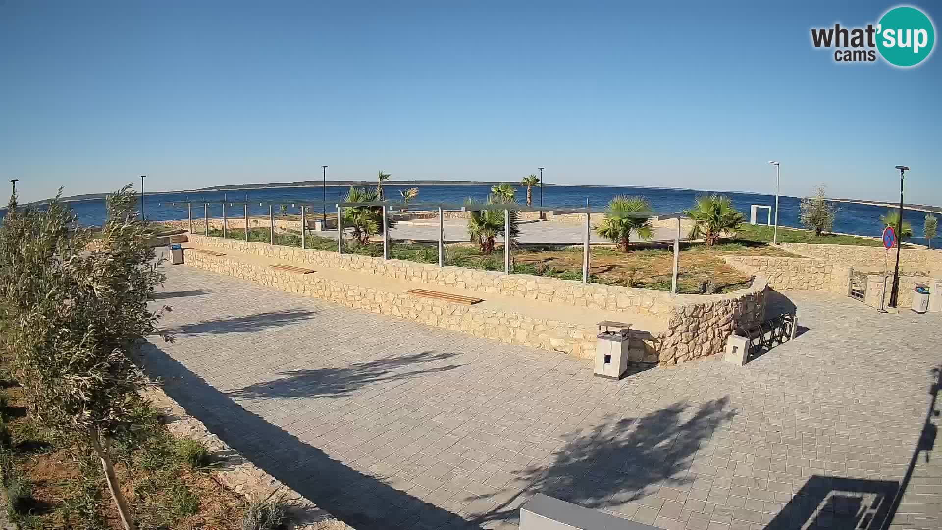 Webcam Mandre – Palco estivo Velika điga | Isola di Pag
