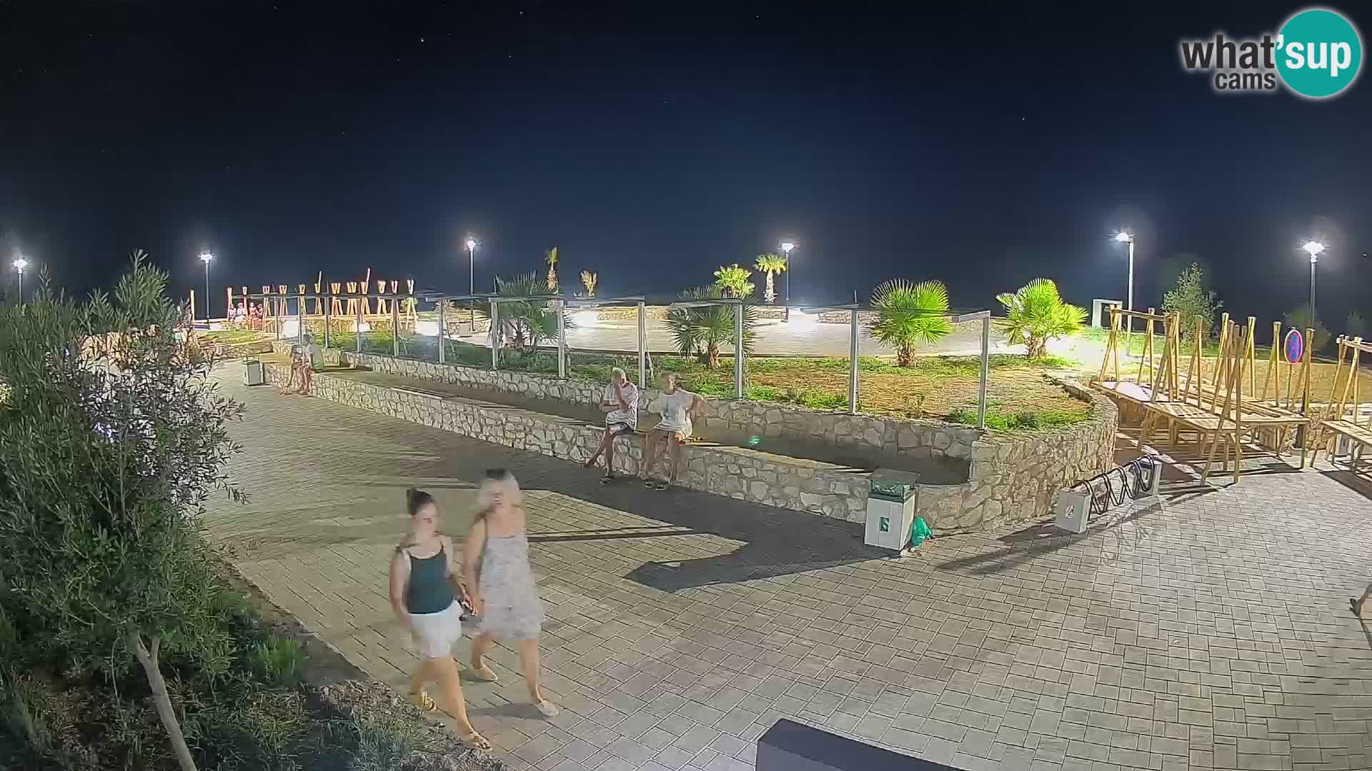 Mandre Summer Stage Webcam – Velika điga | Pag Island