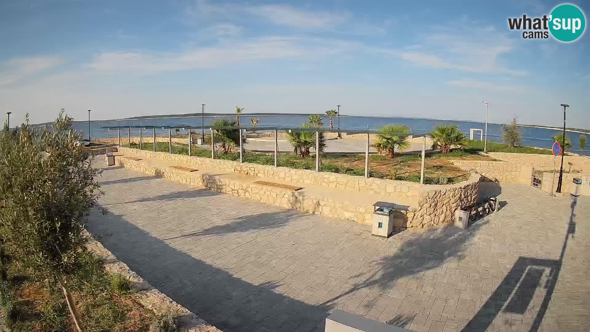 Webcam Mandre – Scène estivale Velika điga | Île de Pag