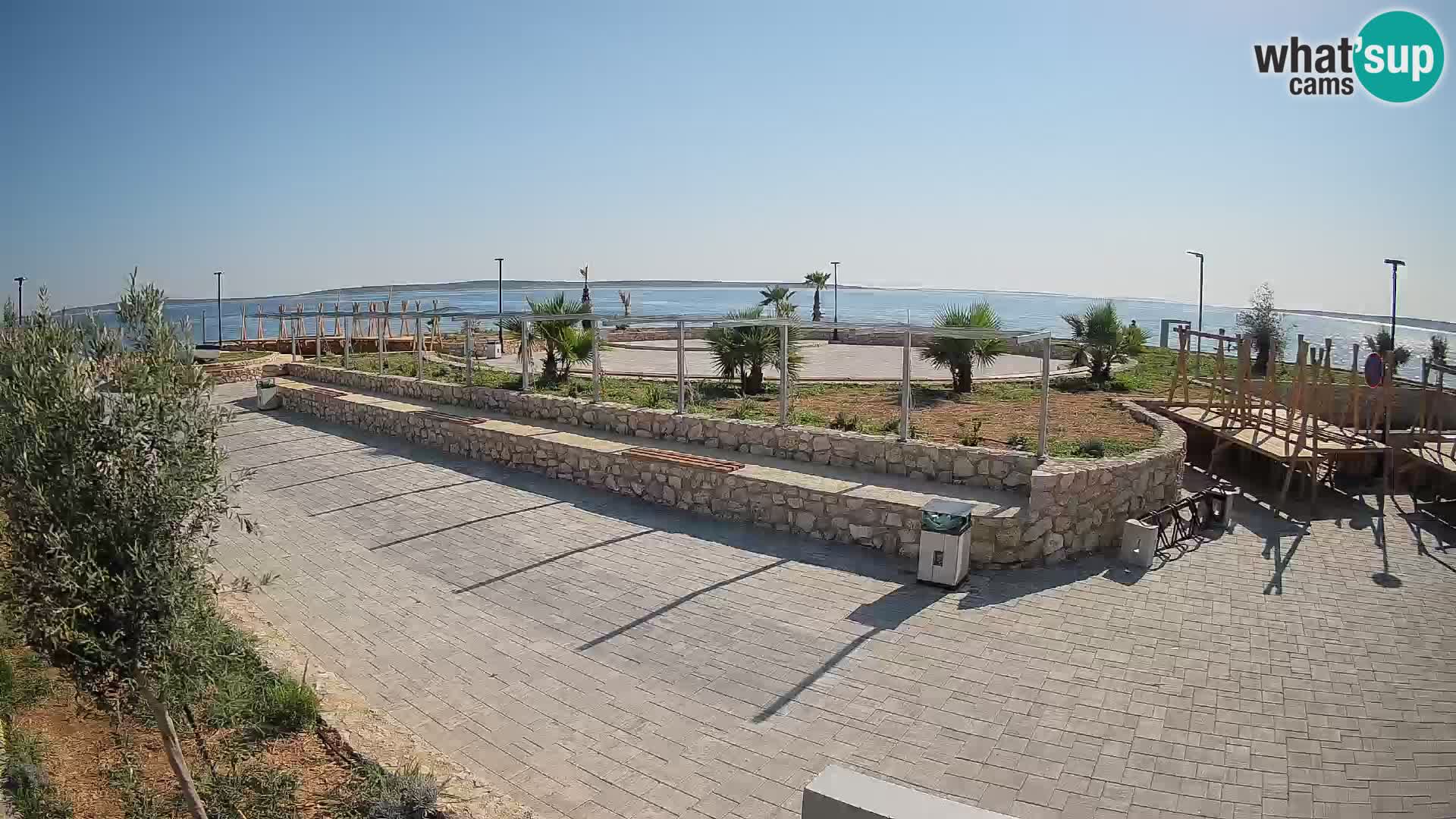 Mandre Summer Stage Webcam – Velika điga | Pag Island