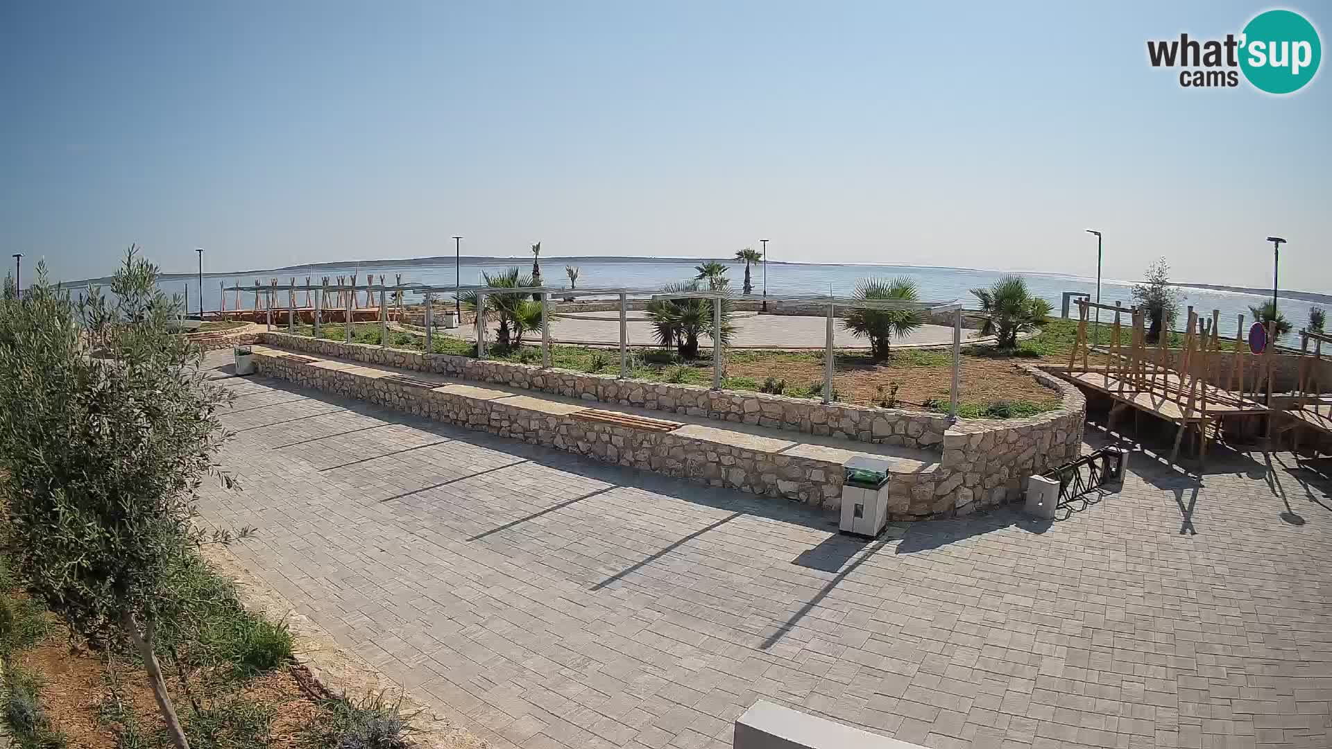 Webcam Mandre – Scène estivale Velika điga | Île de Pag