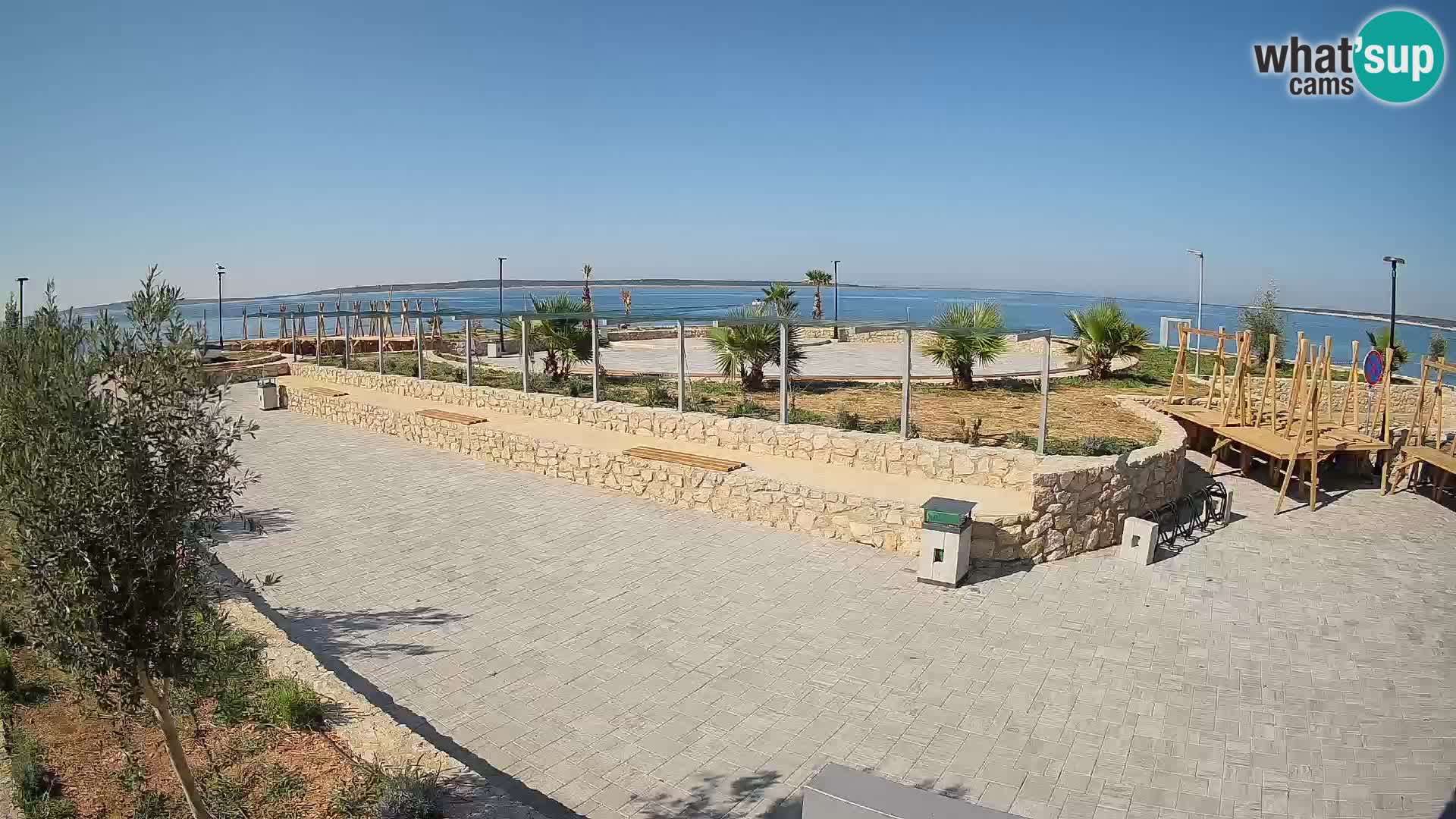 Mandre Sommerbühne Webcam – Velika điga | Insel Pag