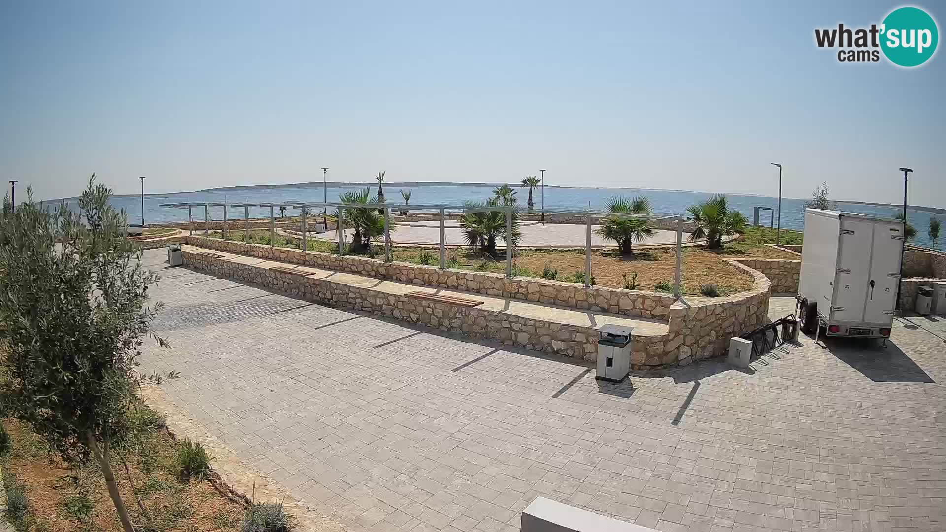 Mandre Summer Stage Webcam – Velika điga | Pag Island